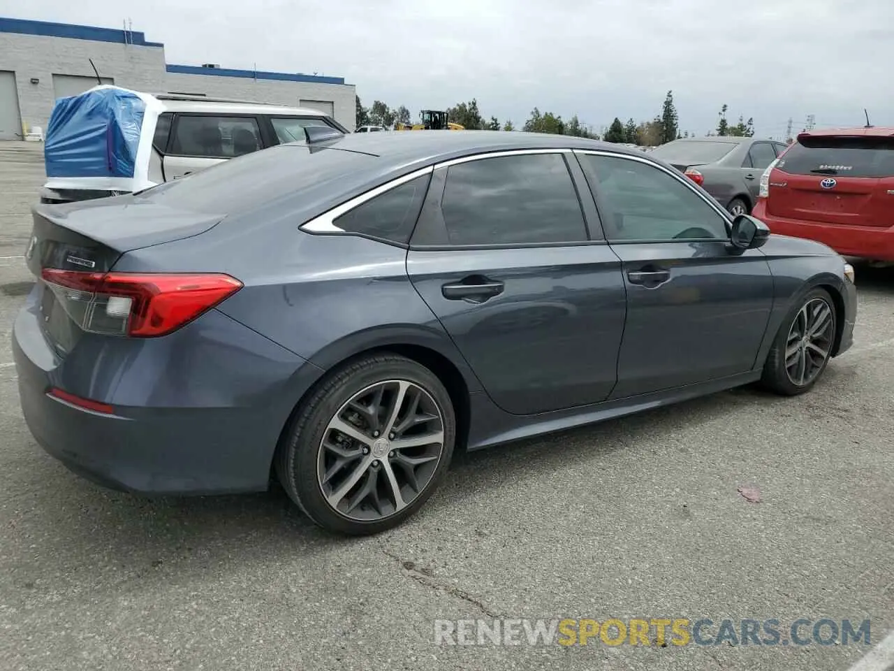 3 Photograph of a damaged car 2HGFE1F93NH314236 HONDA CIVIC 2022