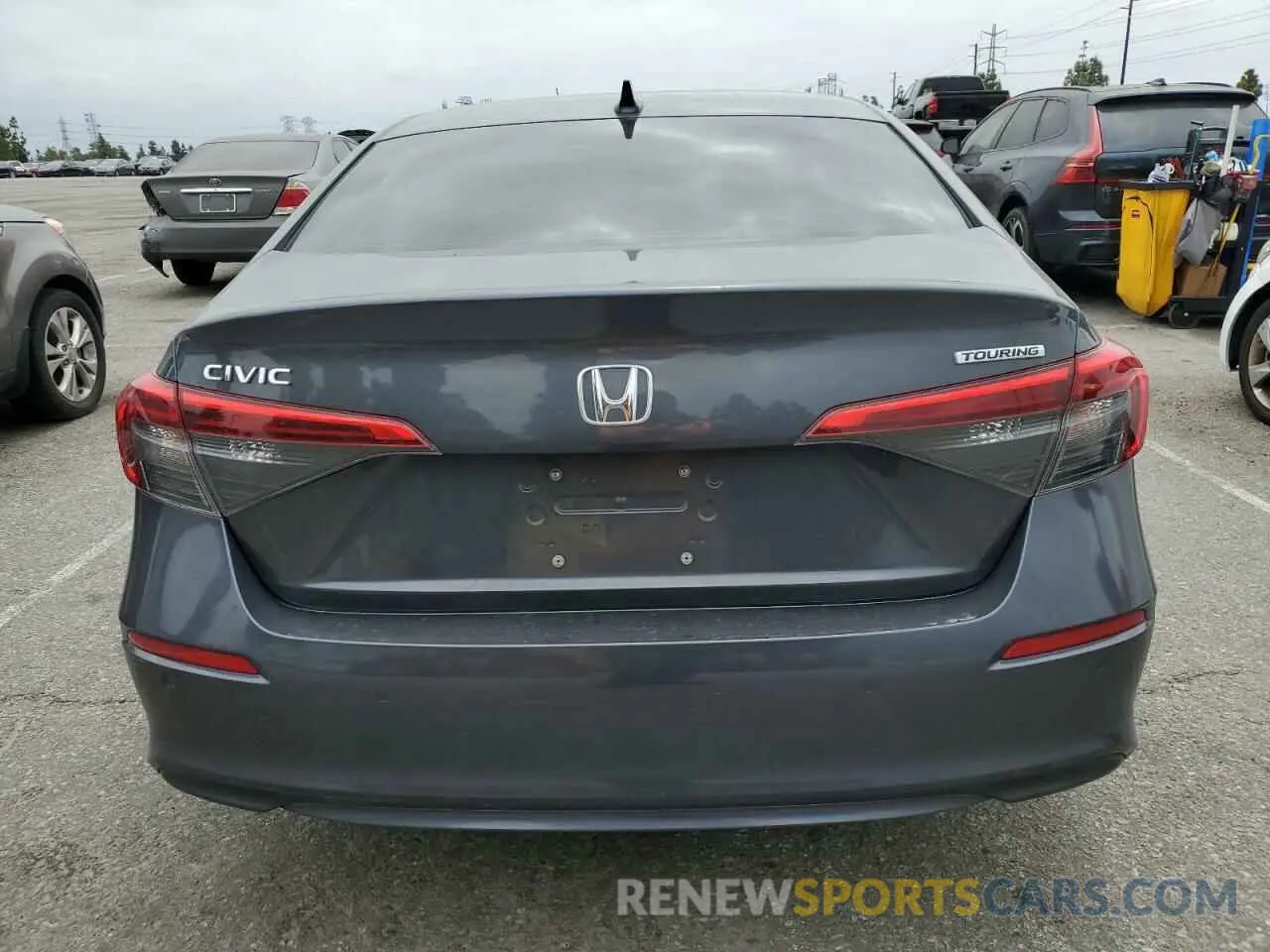 6 Photograph of a damaged car 2HGFE1F93NH314236 HONDA CIVIC 2022