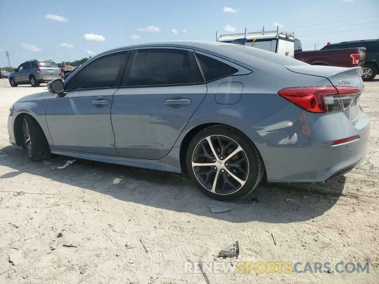 2 Photograph of a damaged car 2HGFE1F94NH302242 HONDA CIVIC 2022