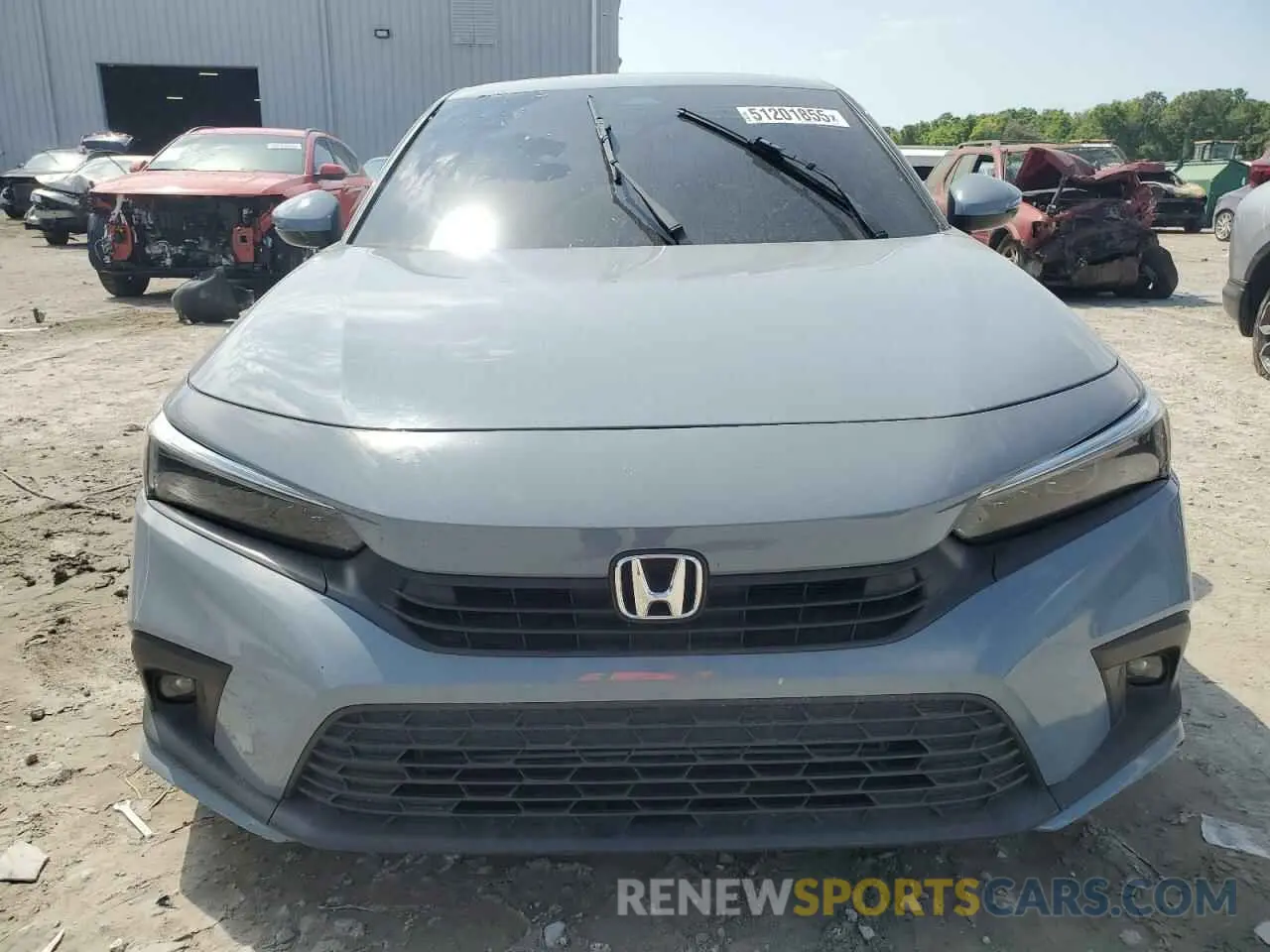 5 Photograph of a damaged car 2HGFE1F94NH302242 HONDA CIVIC 2022