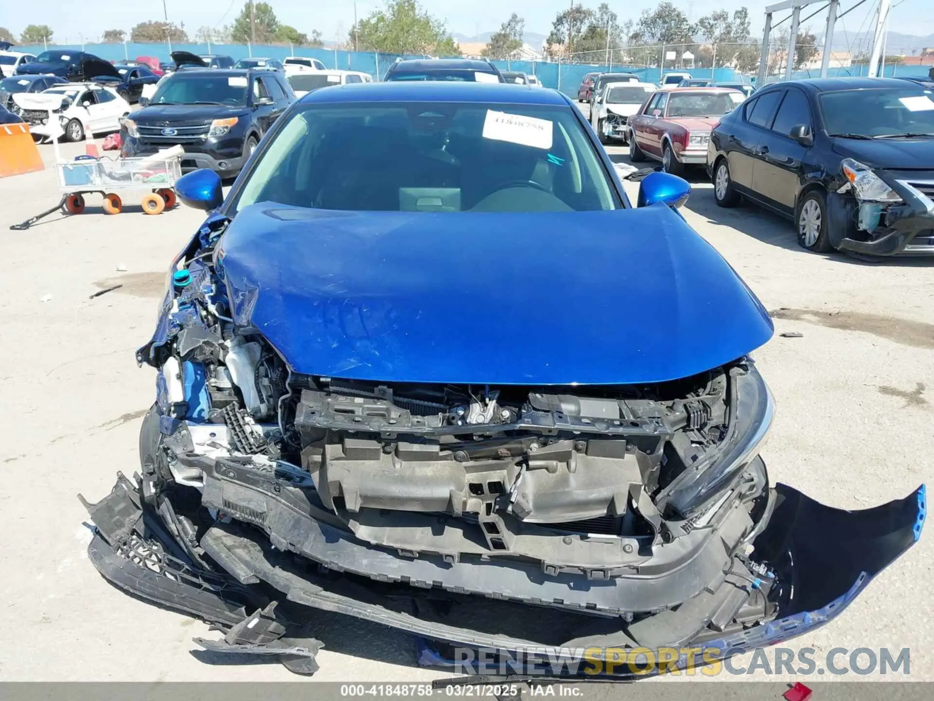 13 Photograph of a damaged car 2HGFE1F94NH302323 HONDA CIVIC 2022