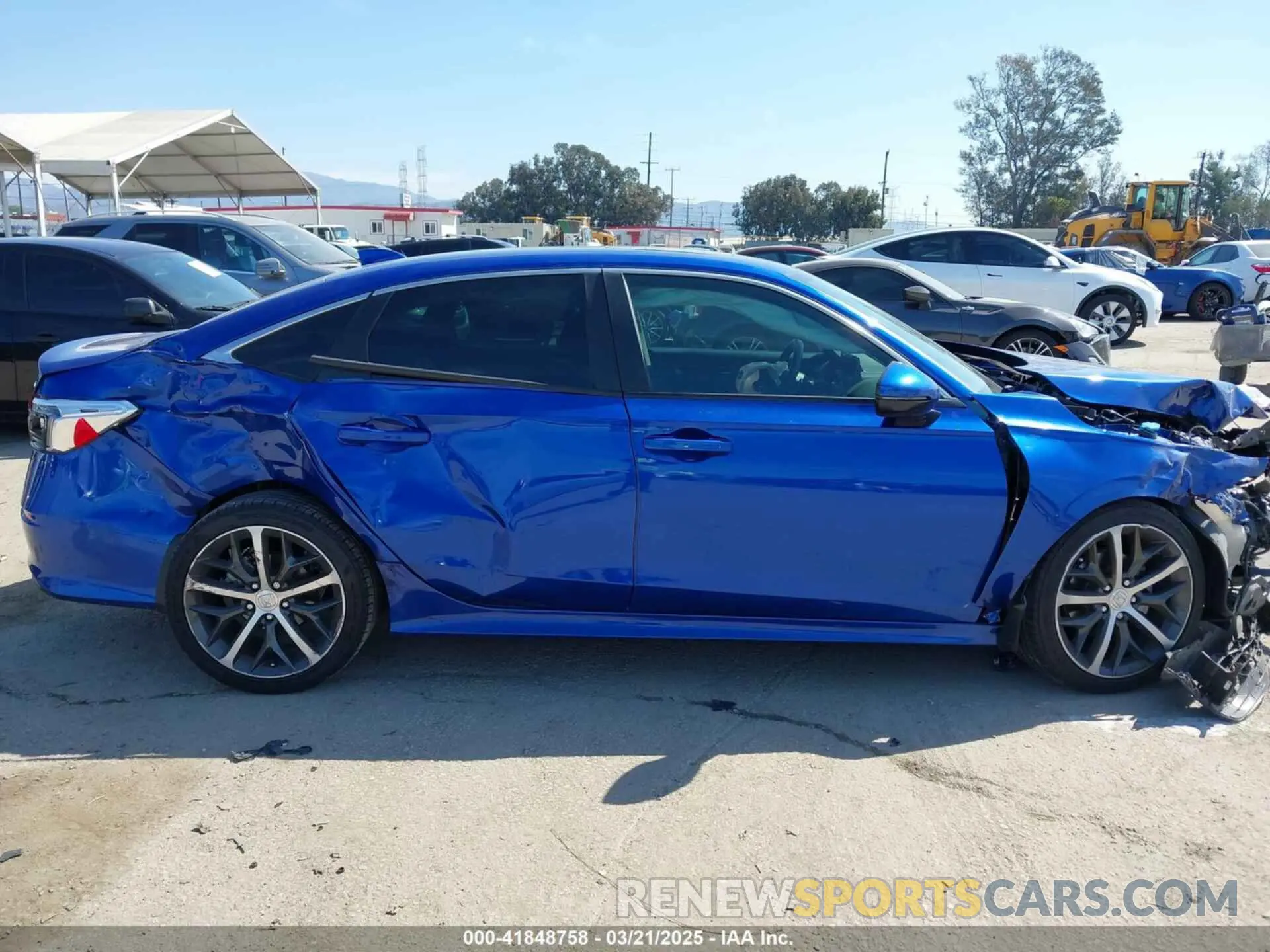 14 Photograph of a damaged car 2HGFE1F94NH302323 HONDA CIVIC 2022