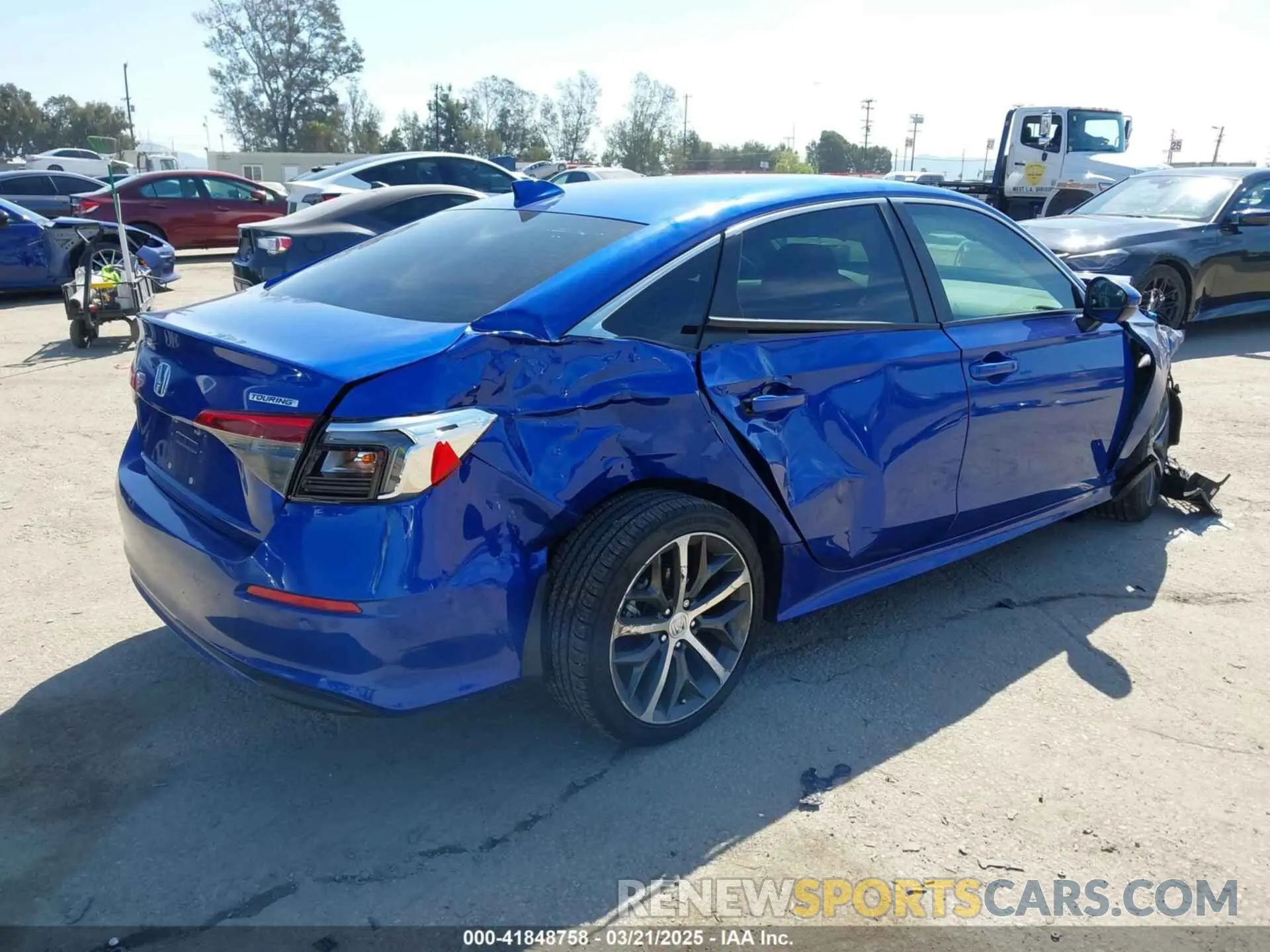 4 Photograph of a damaged car 2HGFE1F94NH302323 HONDA CIVIC 2022