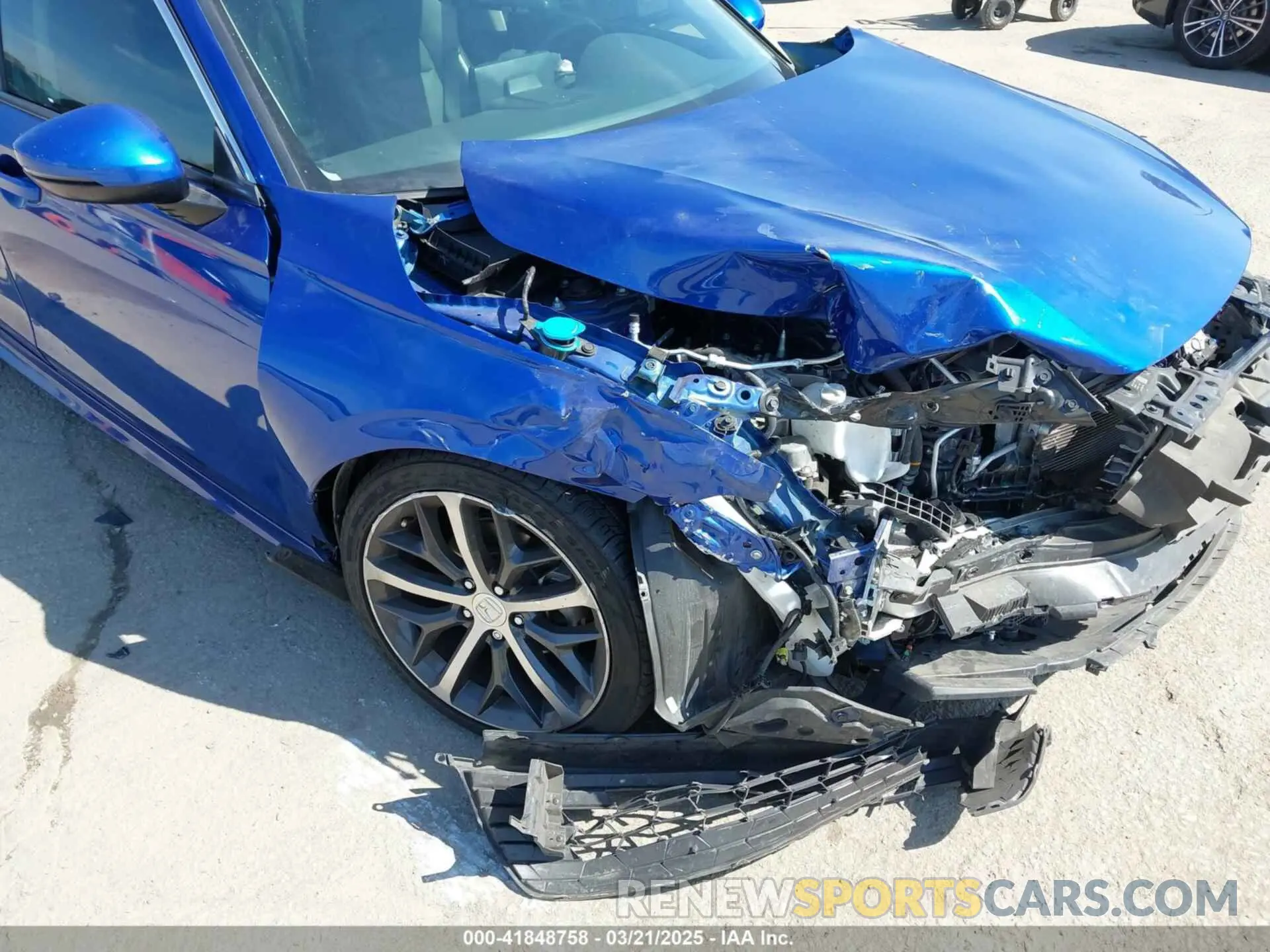 6 Photograph of a damaged car 2HGFE1F94NH302323 HONDA CIVIC 2022