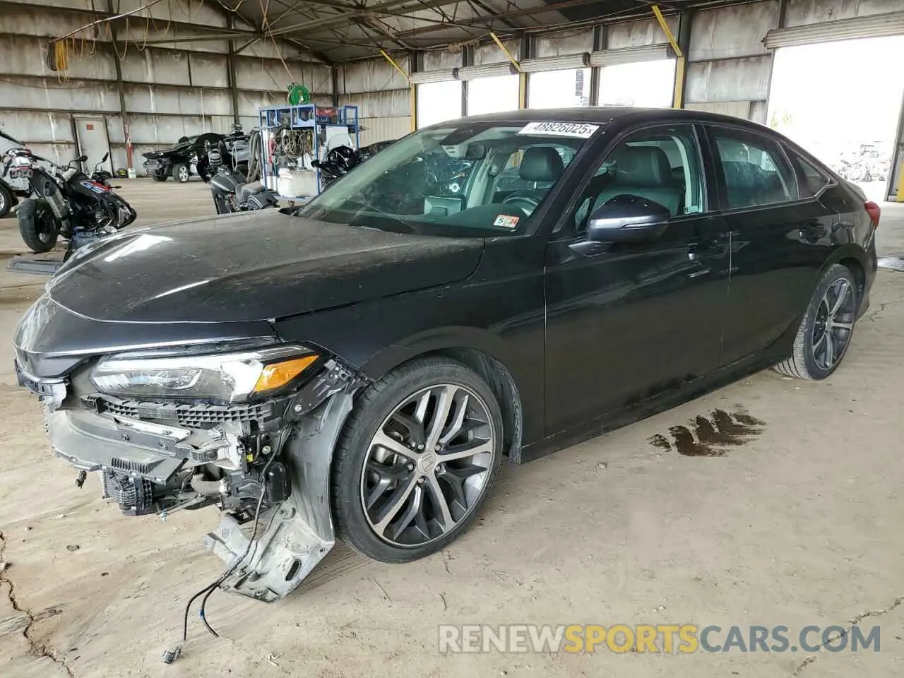 1 Photograph of a damaged car 2HGFE1F94NH310292 HONDA CIVIC 2022