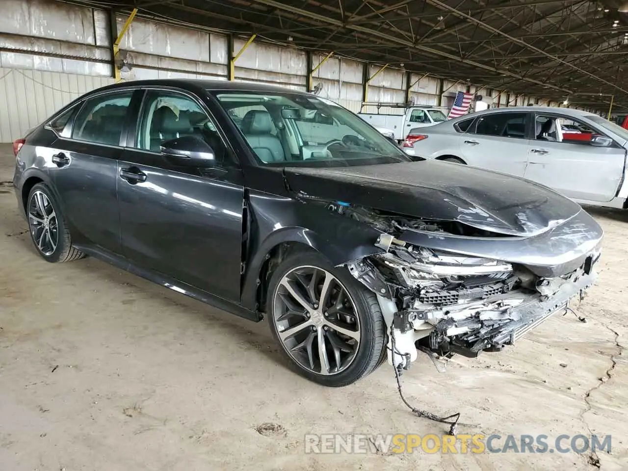 4 Photograph of a damaged car 2HGFE1F94NH310292 HONDA CIVIC 2022