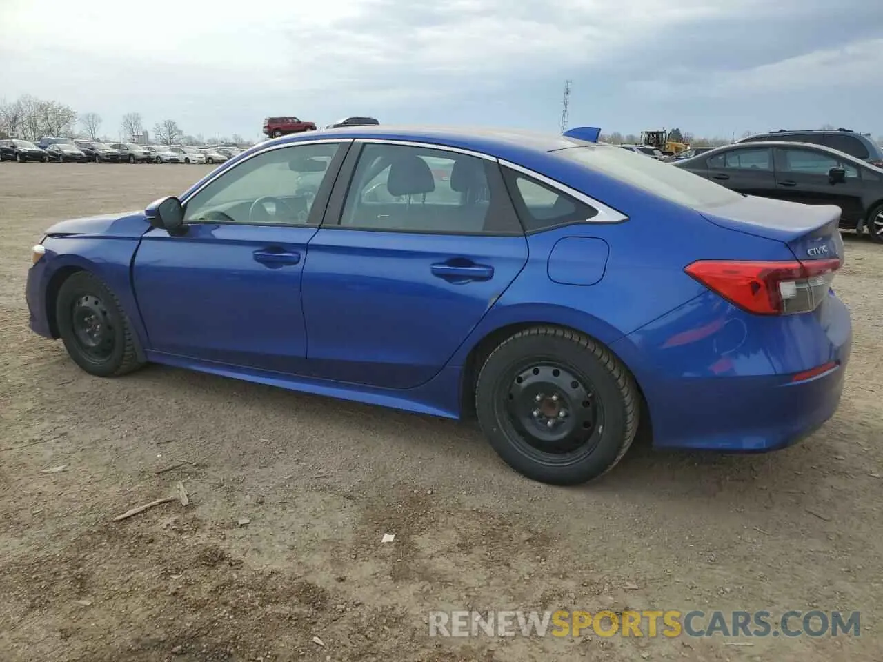 2 Photograph of a damaged car 2HGFE1F95NH000944 HONDA CIVIC 2022