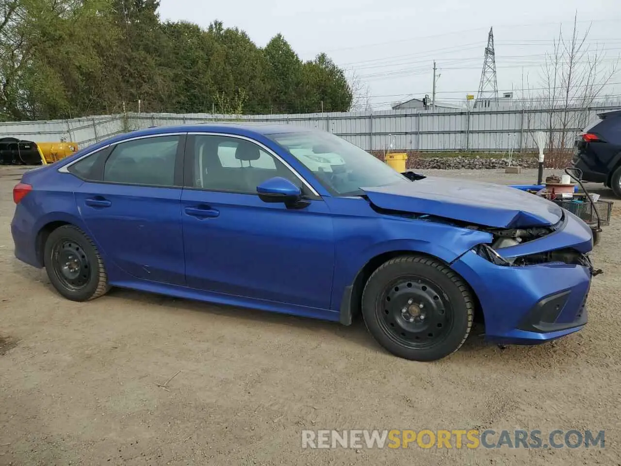 4 Photograph of a damaged car 2HGFE1F95NH000944 HONDA CIVIC 2022
