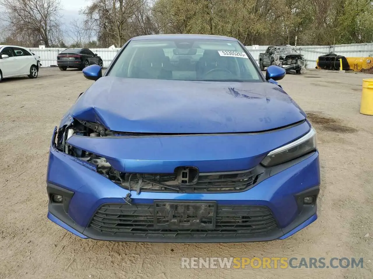 5 Photograph of a damaged car 2HGFE1F95NH000944 HONDA CIVIC 2022