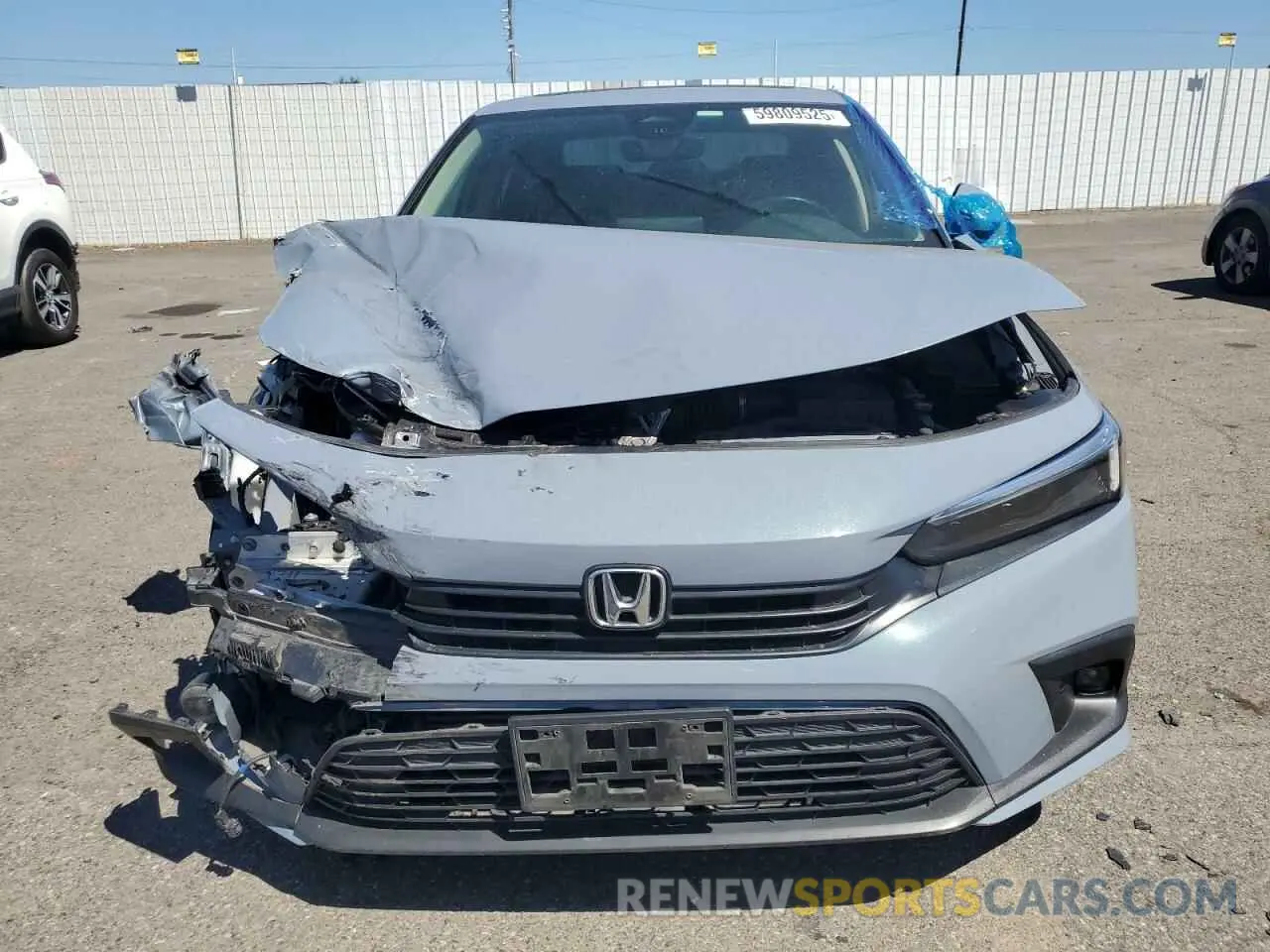 5 Photograph of a damaged car 2HGFE1F95NH308244 HONDA CIVIC 2022