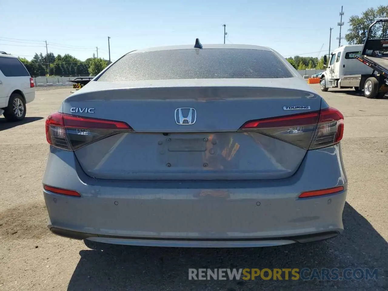 6 Photograph of a damaged car 2HGFE1F95NH308244 HONDA CIVIC 2022