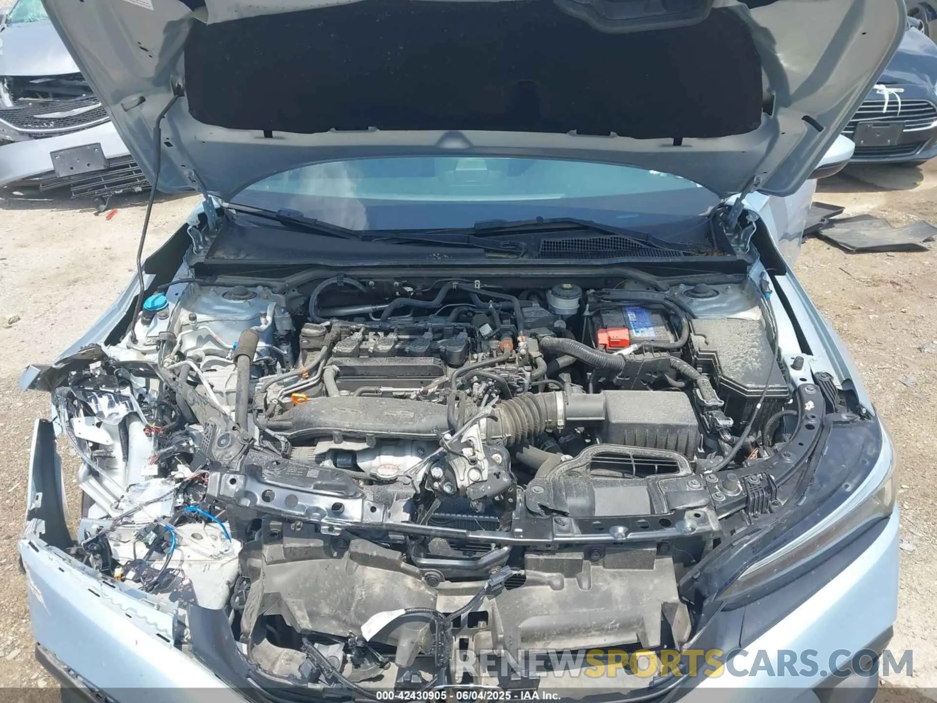 10 Photograph of a damaged car 2HGFE1F95NH309572 HONDA CIVIC 2022