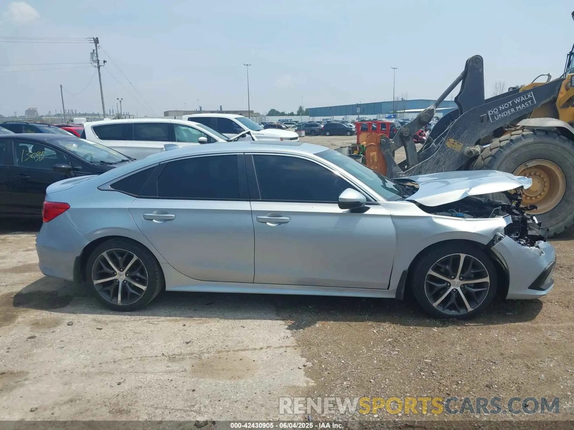13 Photograph of a damaged car 2HGFE1F95NH309572 HONDA CIVIC 2022