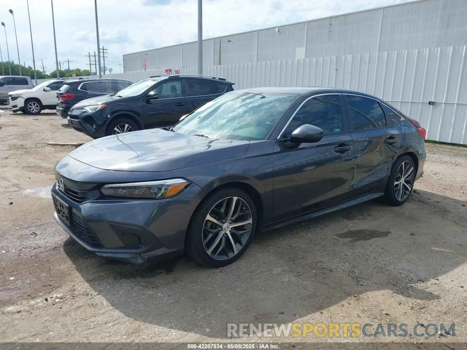 2 Photograph of a damaged car 2HGFE1F95NH320362 HONDA CIVIC 2022