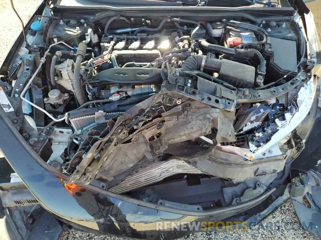 11 Photograph of a damaged car 2HGFE1F95NH326551 HONDA CIVIC 2022