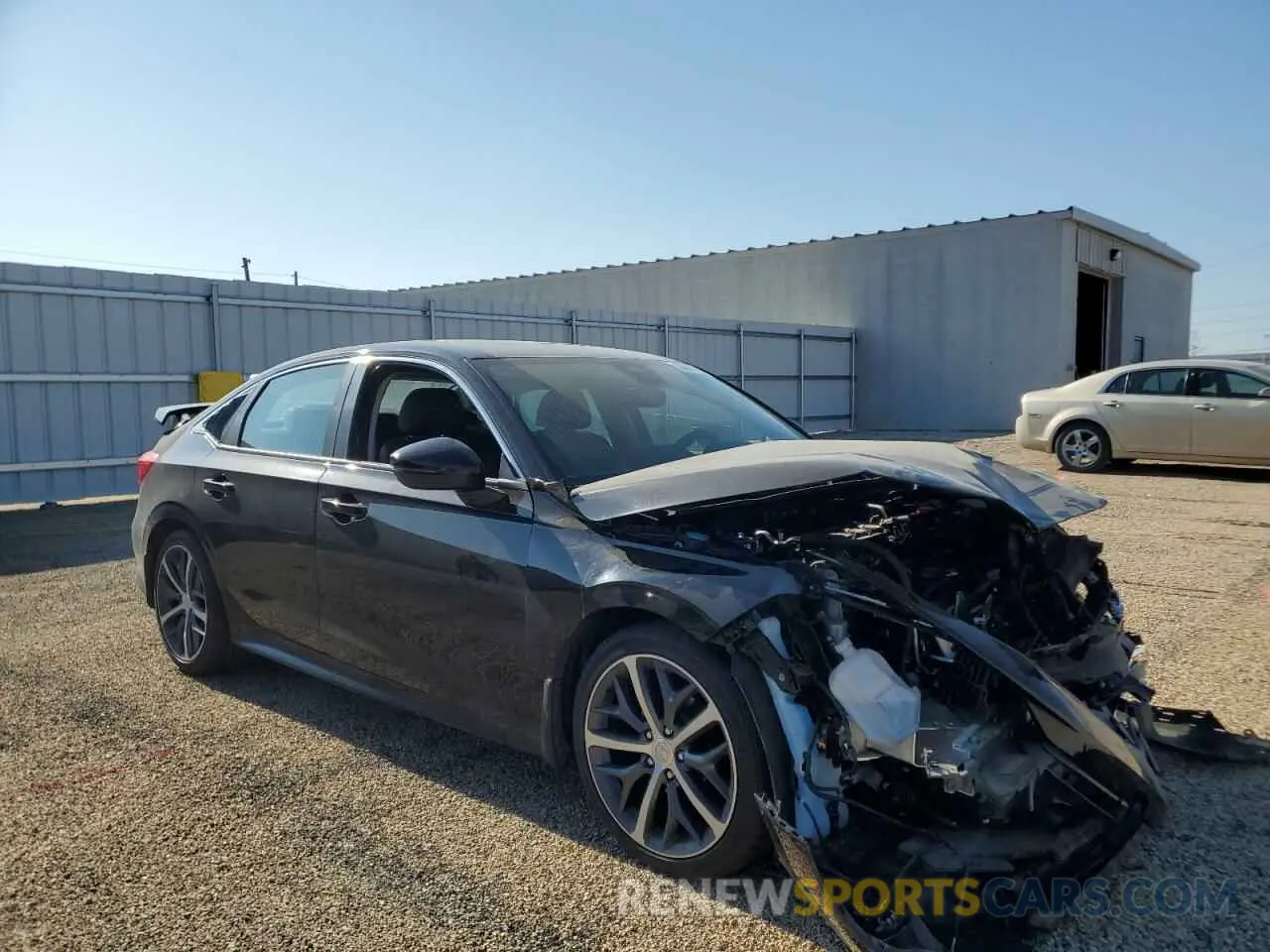 4 Photograph of a damaged car 2HGFE1F95NH326551 HONDA CIVIC 2022