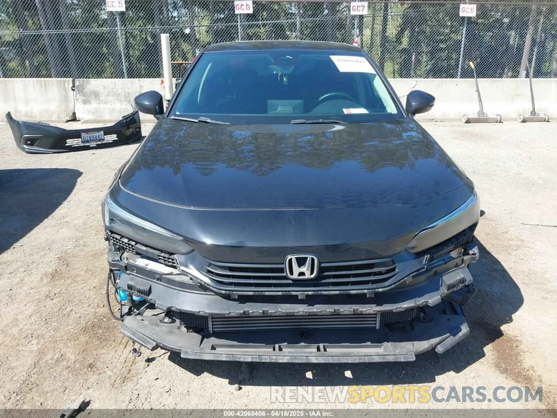 13 Photograph of a damaged car 2HGFE1F96NH300234 HONDA CIVIC 2022
