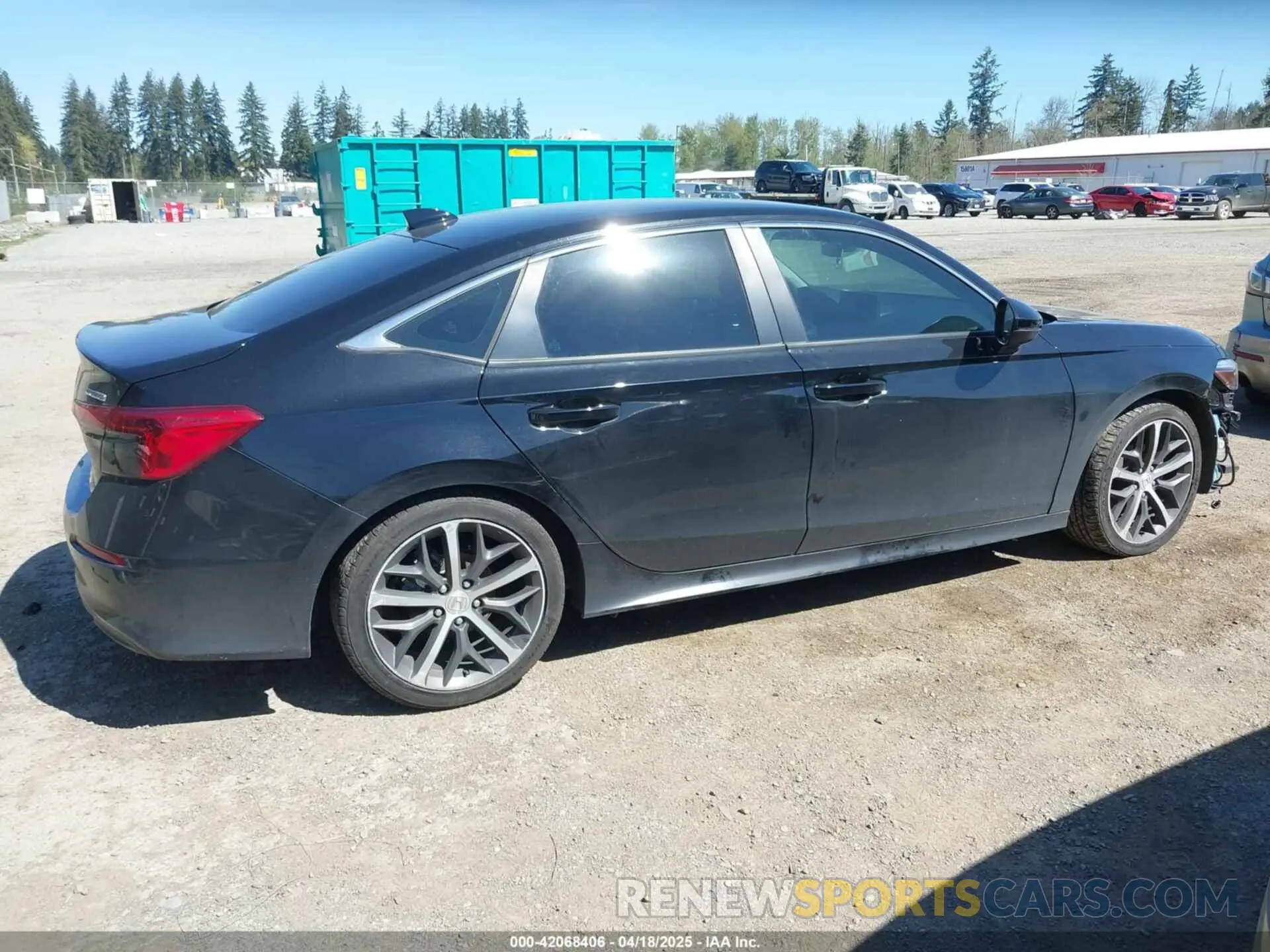 14 Photograph of a damaged car 2HGFE1F96NH300234 HONDA CIVIC 2022