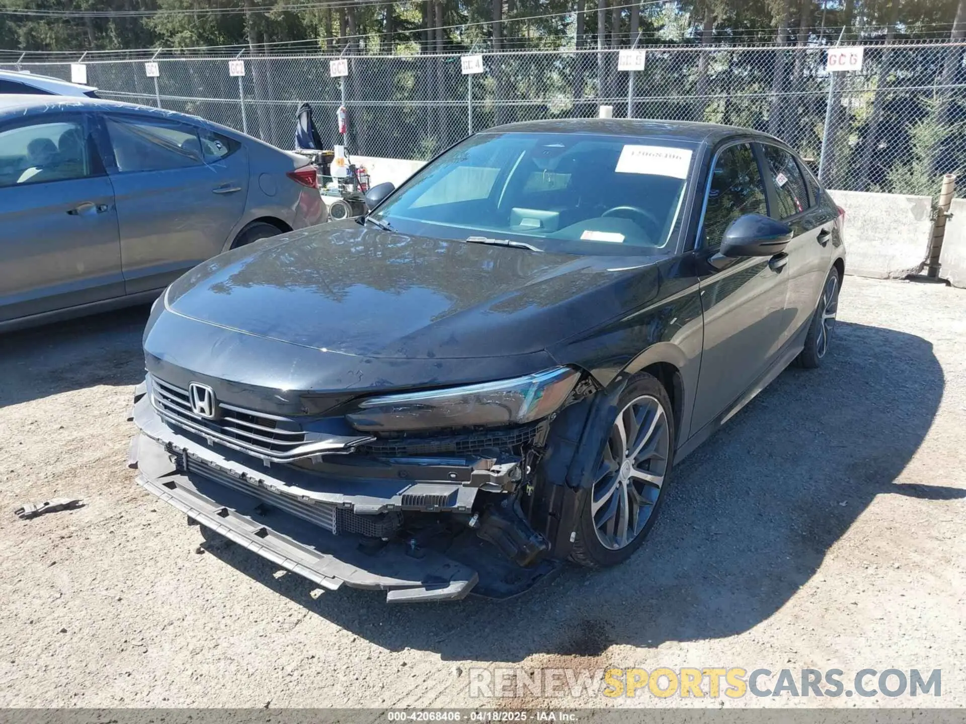 2 Photograph of a damaged car 2HGFE1F96NH300234 HONDA CIVIC 2022
