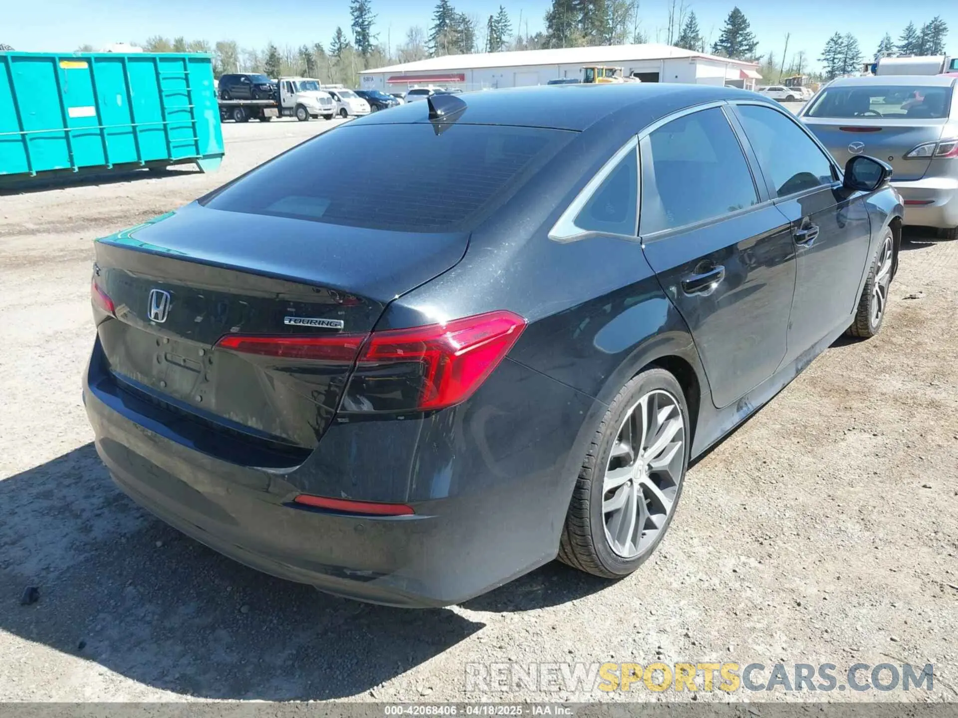 4 Photograph of a damaged car 2HGFE1F96NH300234 HONDA CIVIC 2022