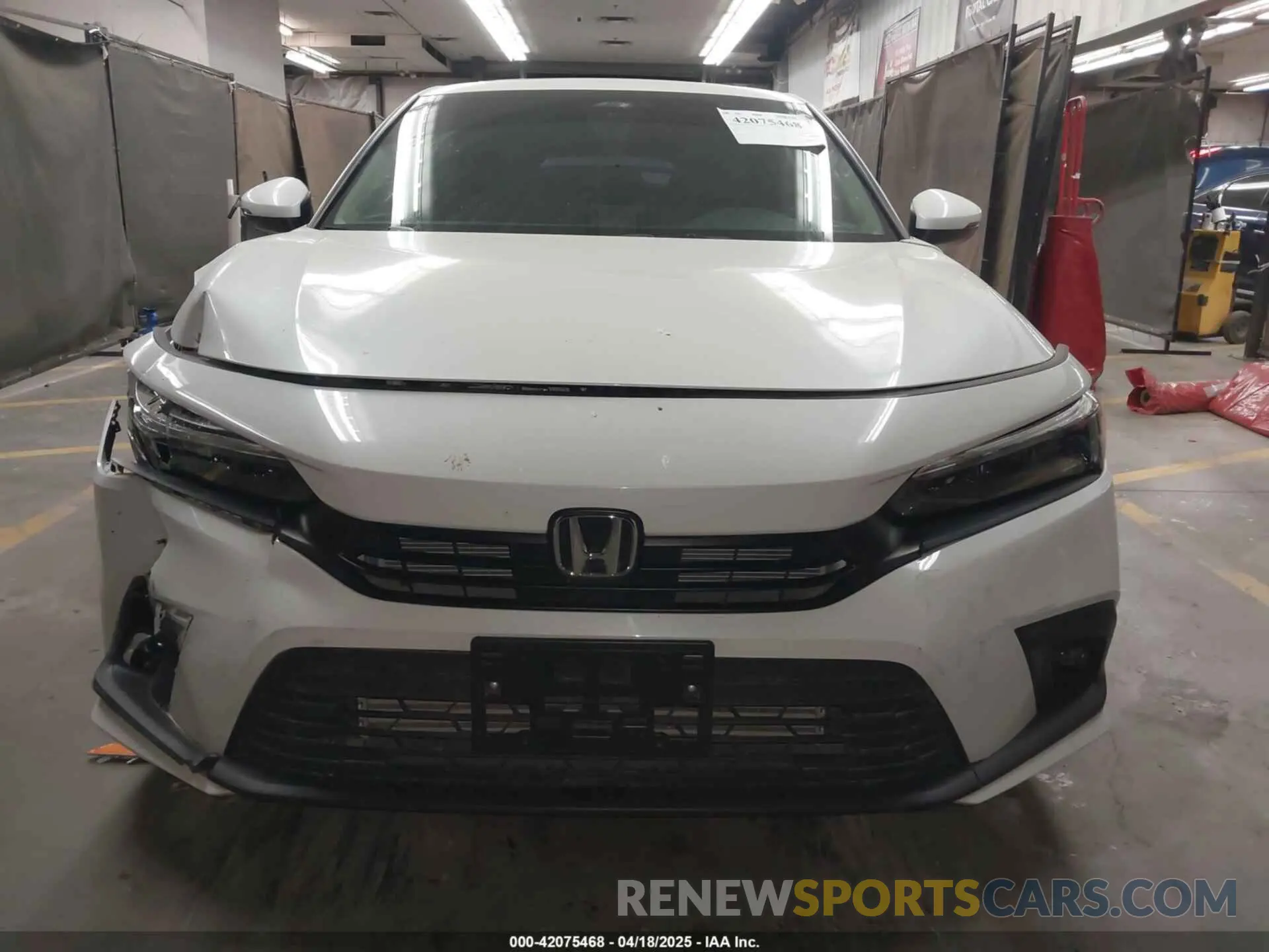 12 Photograph of a damaged car 2HGFE1F96NH302825 HONDA CIVIC 2022