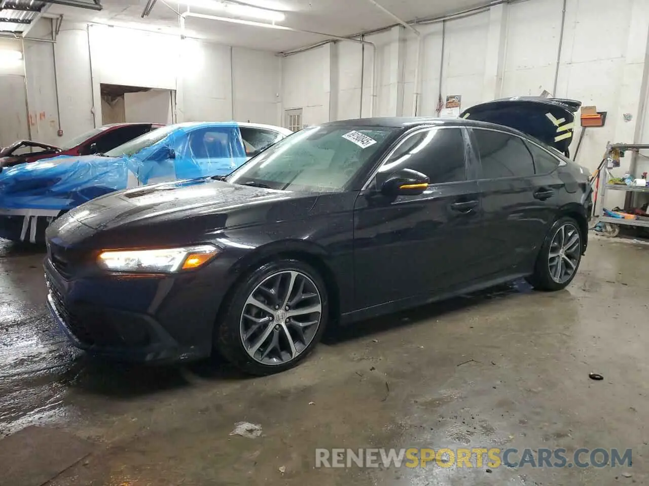 1 Photograph of a damaged car 2HGFE1F96NH317163 HONDA CIVIC 2022