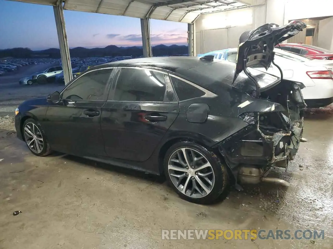 2 Photograph of a damaged car 2HGFE1F96NH317163 HONDA CIVIC 2022