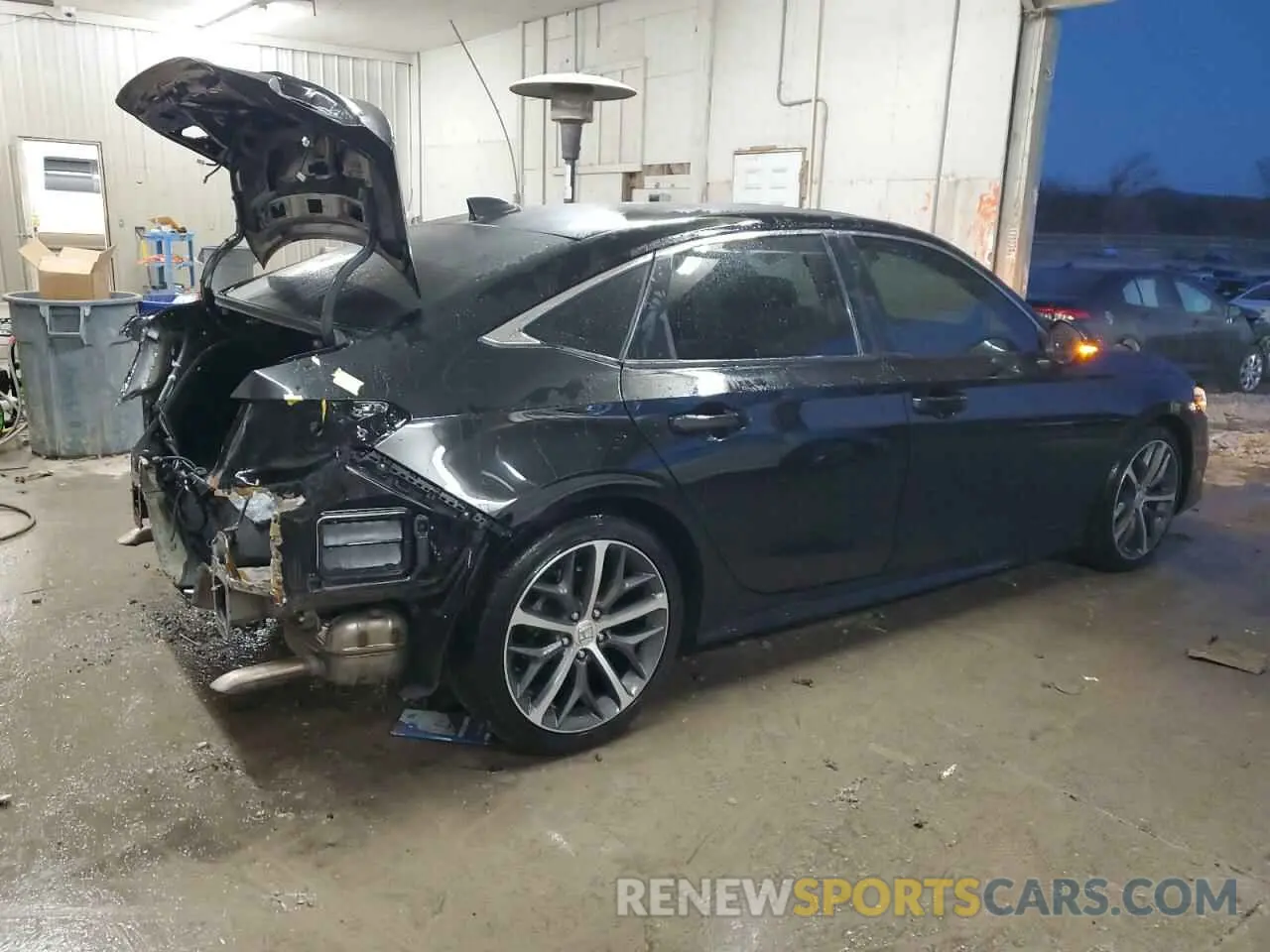 3 Photograph of a damaged car 2HGFE1F96NH317163 HONDA CIVIC 2022