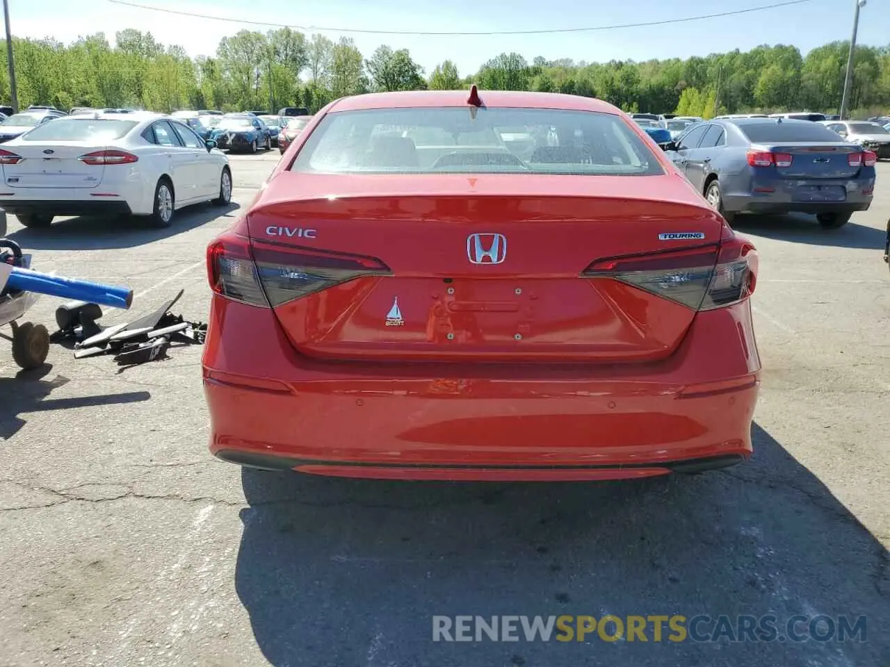 6 Photograph of a damaged car 2HGFE1F96NH329314 HONDA CIVIC 2022