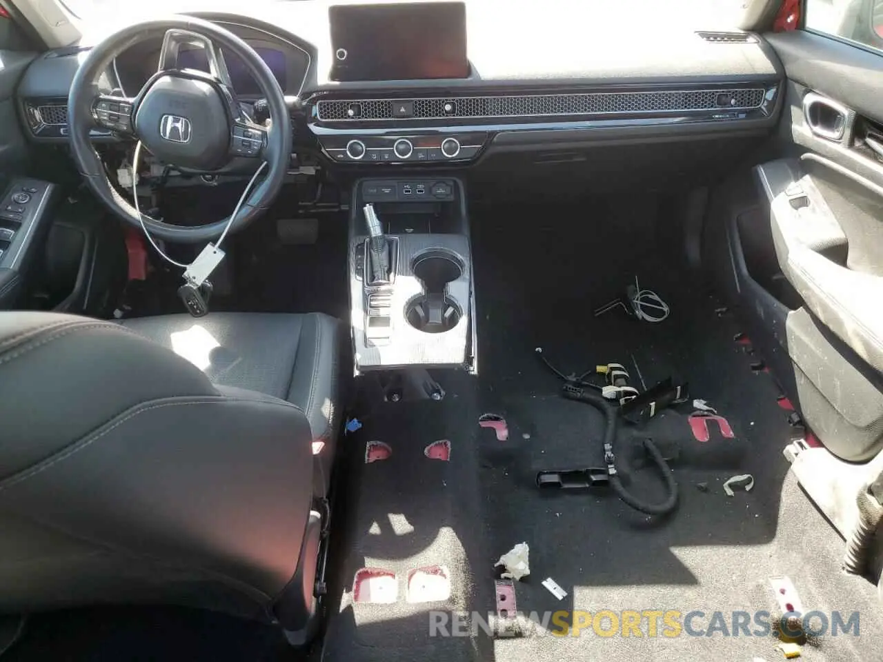8 Photograph of a damaged car 2HGFE1F96NH329314 HONDA CIVIC 2022