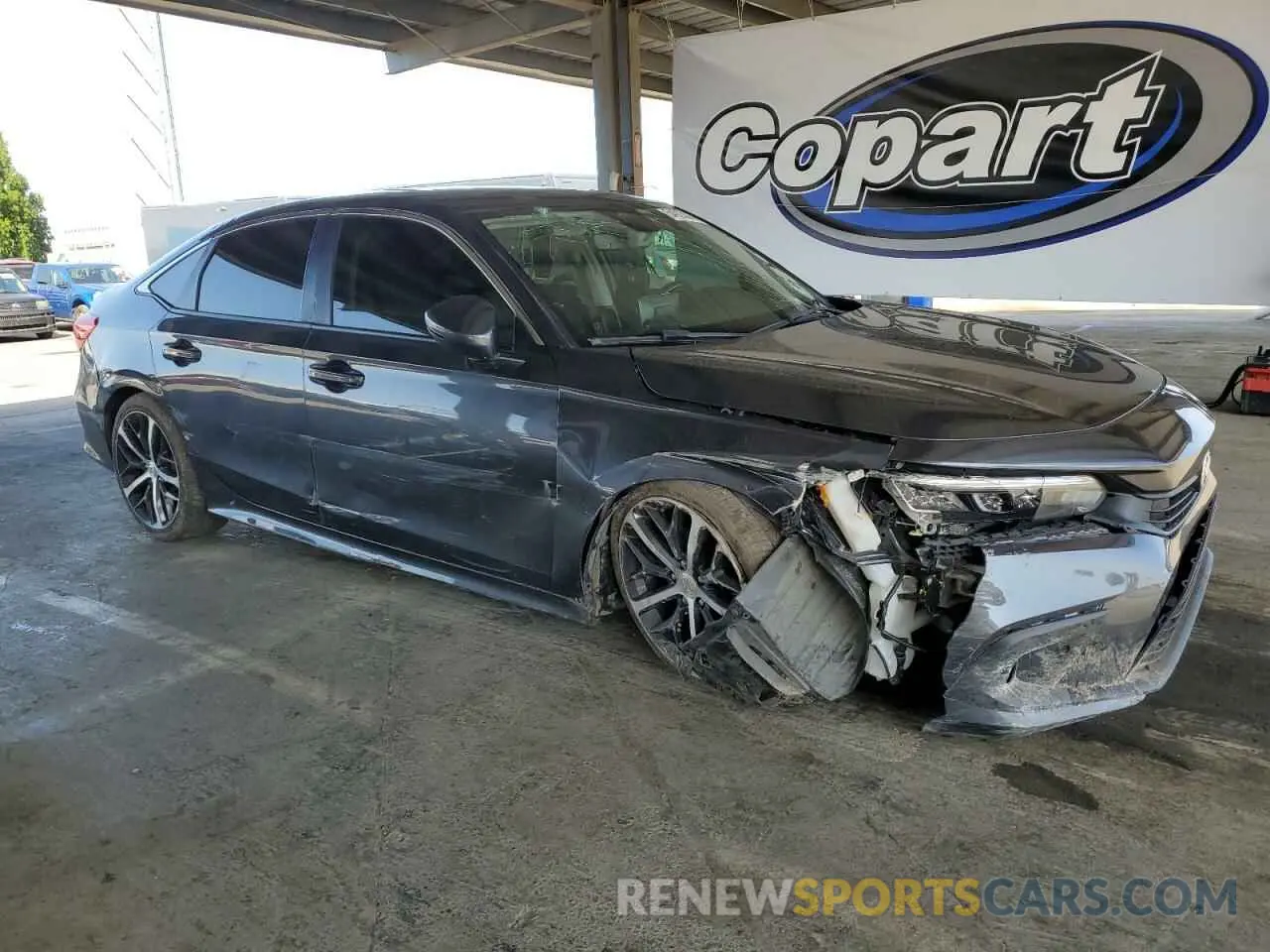4 Photograph of a damaged car 2HGFE1F97NH305376 HONDA CIVIC 2022