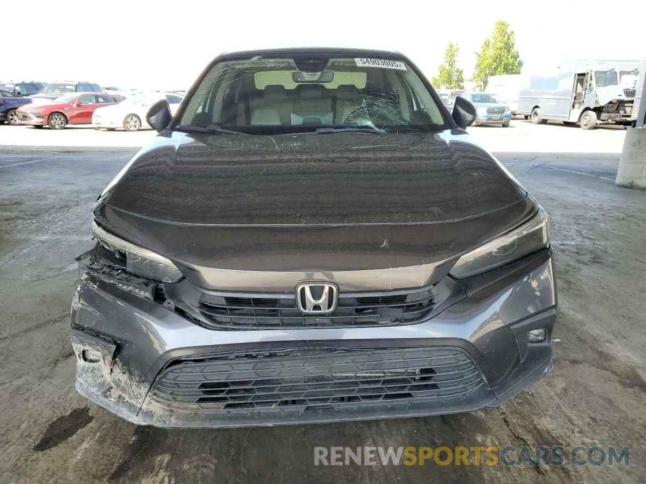 5 Photograph of a damaged car 2HGFE1F97NH305376 HONDA CIVIC 2022