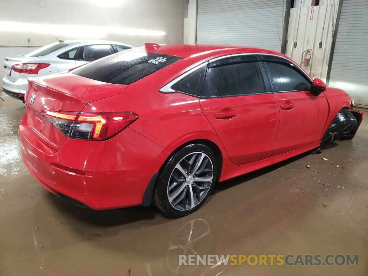3 Photograph of a damaged car 2HGFE1F97NH314837 HONDA CIVIC 2022