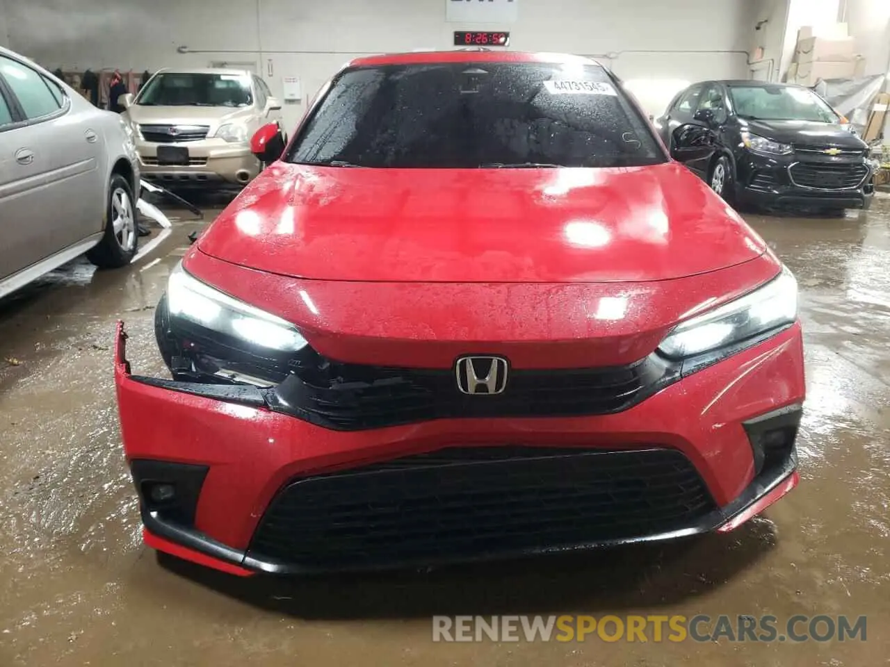 5 Photograph of a damaged car 2HGFE1F97NH314837 HONDA CIVIC 2022