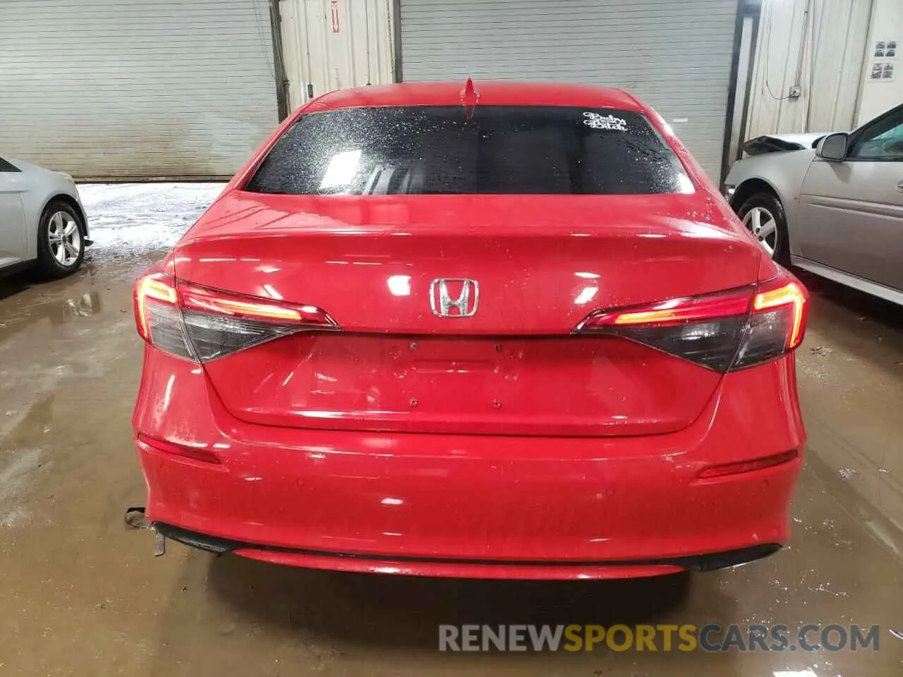 6 Photograph of a damaged car 2HGFE1F97NH314837 HONDA CIVIC 2022