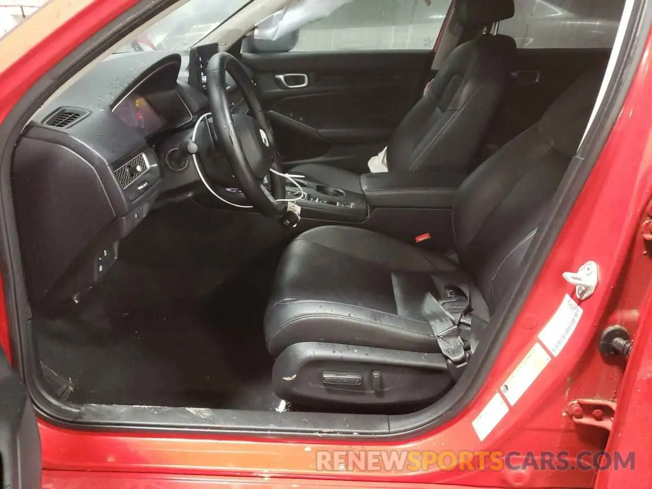 7 Photograph of a damaged car 2HGFE1F97NH314837 HONDA CIVIC 2022