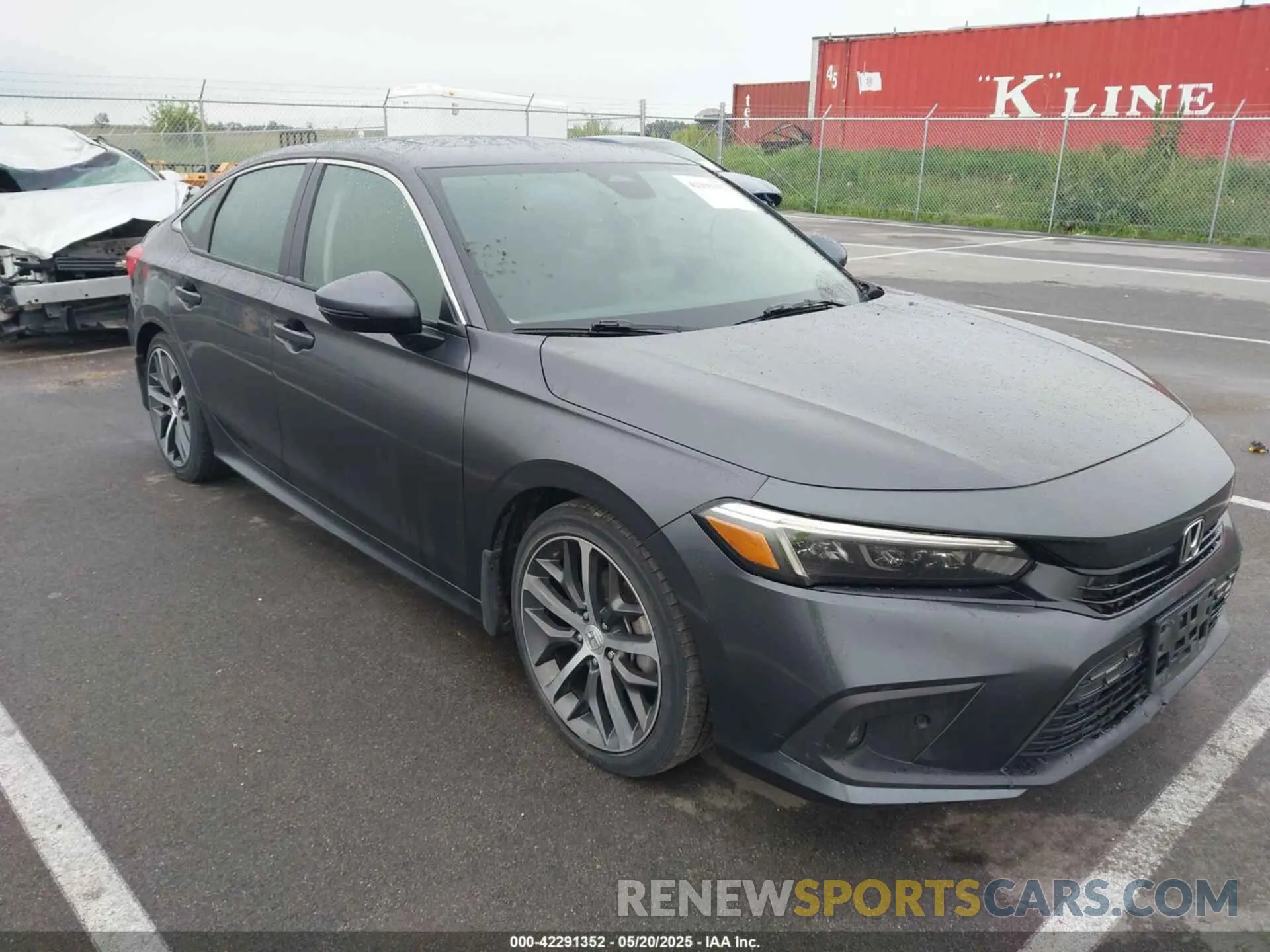 1 Photograph of a damaged car 2HGFE1F97NH319651 HONDA CIVIC 2022