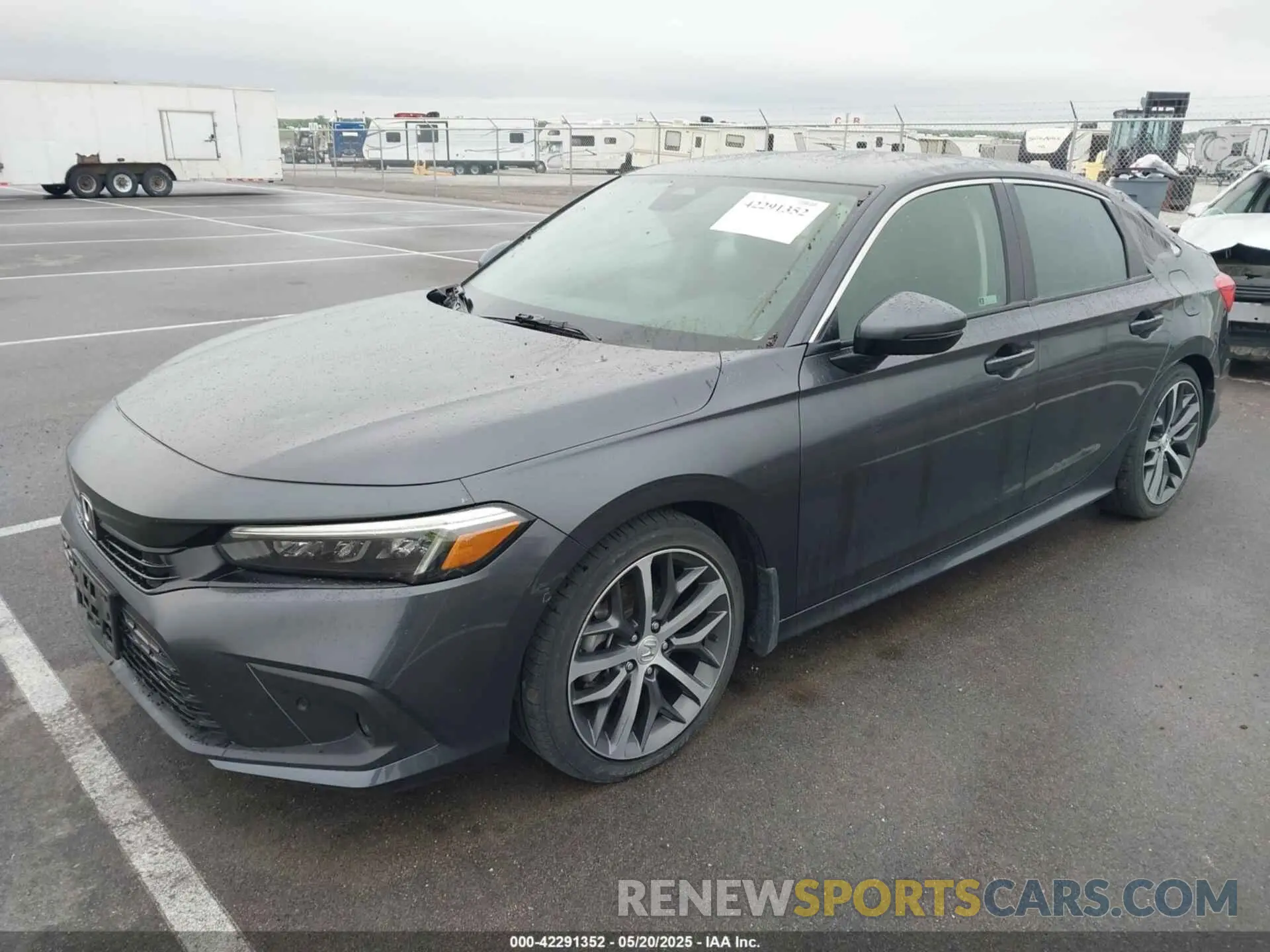 2 Photograph of a damaged car 2HGFE1F97NH319651 HONDA CIVIC 2022