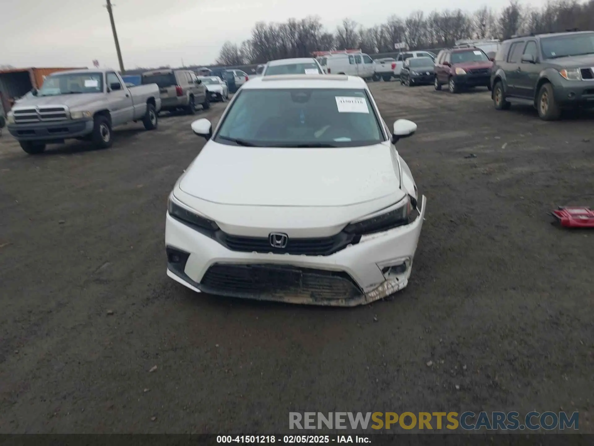 12 Photograph of a damaged car 2HGFE1F98NH305029 HONDA CIVIC 2022
