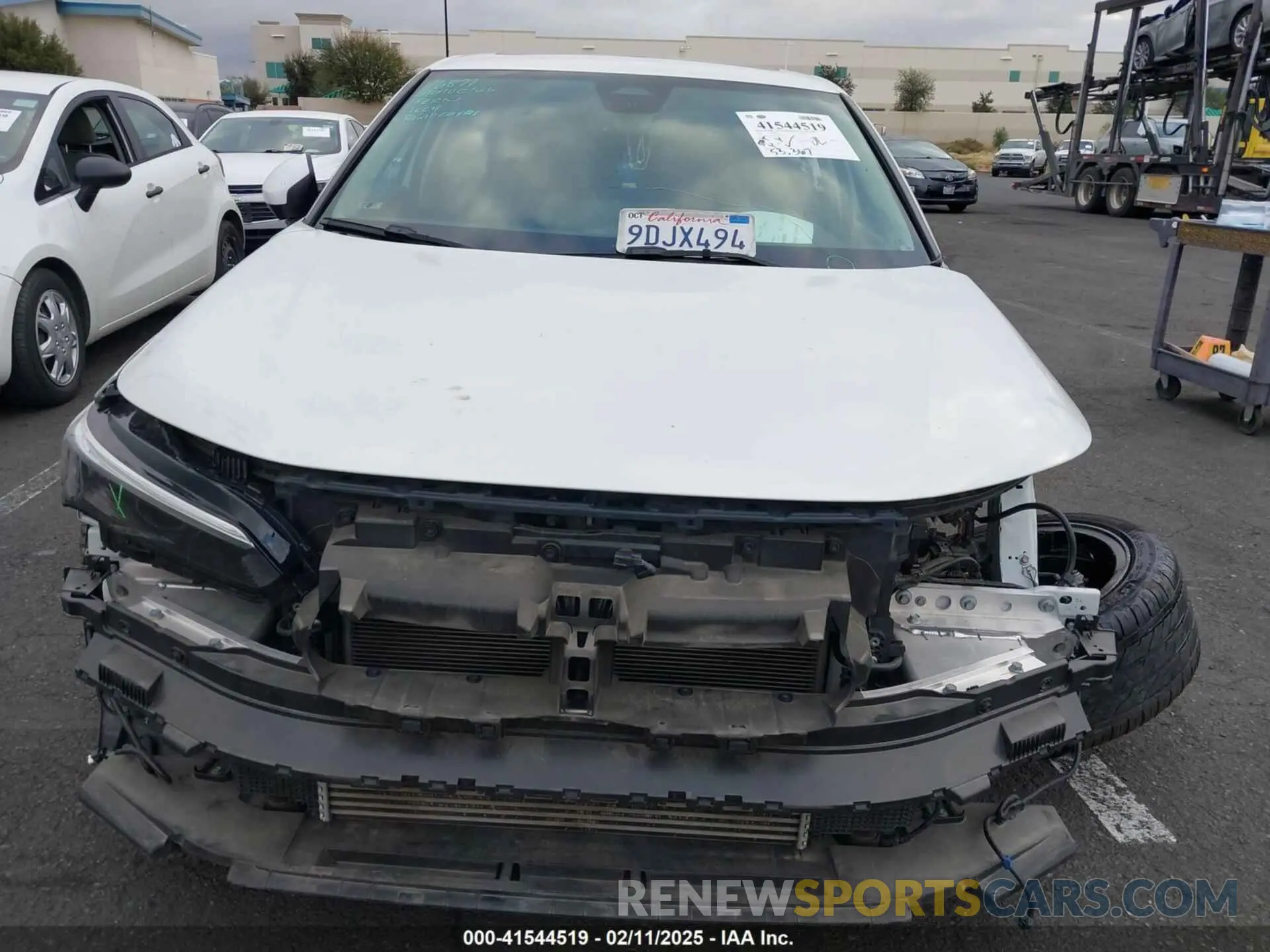 13 Photograph of a damaged car 2HGFE1F98NH325197 HONDA CIVIC 2022