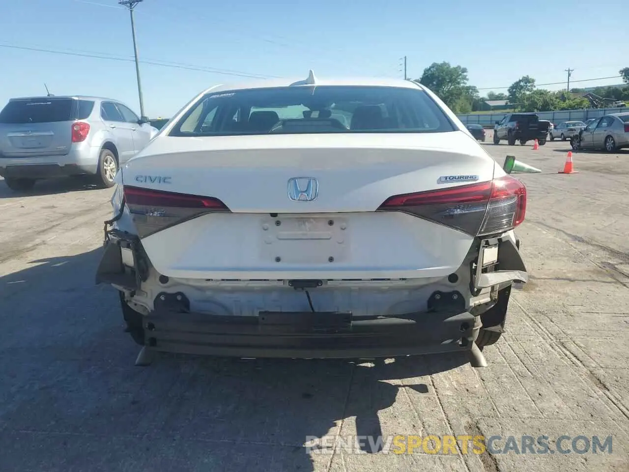 6 Photograph of a damaged car 2HGFE1F99NH301331 HONDA CIVIC 2022