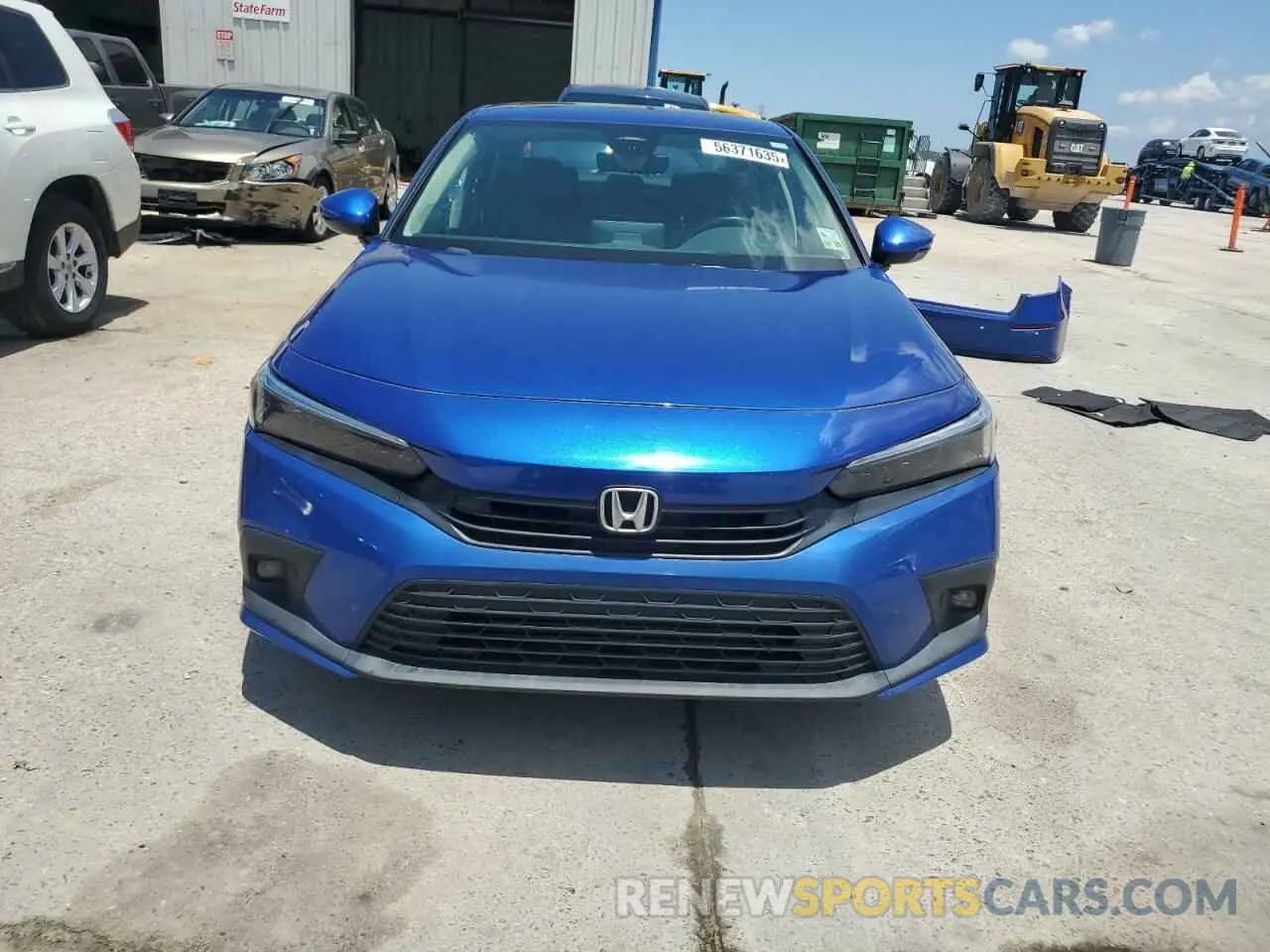 5 Photograph of a damaged car 2HGFE1F99NH305850 HONDA CIVIC 2022