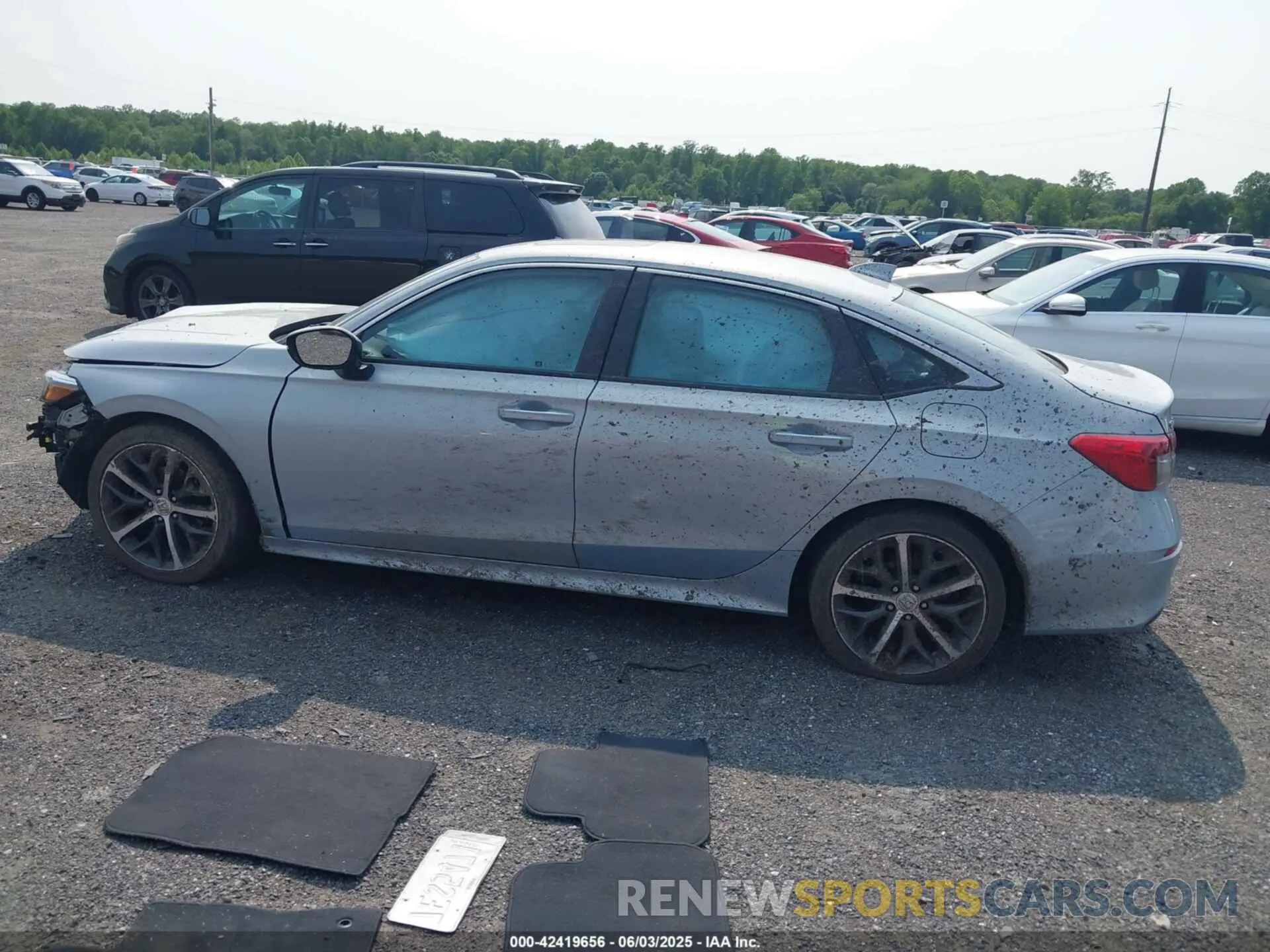 14 Photograph of a damaged car 2HGFE1F99NH306562 HONDA CIVIC 2022