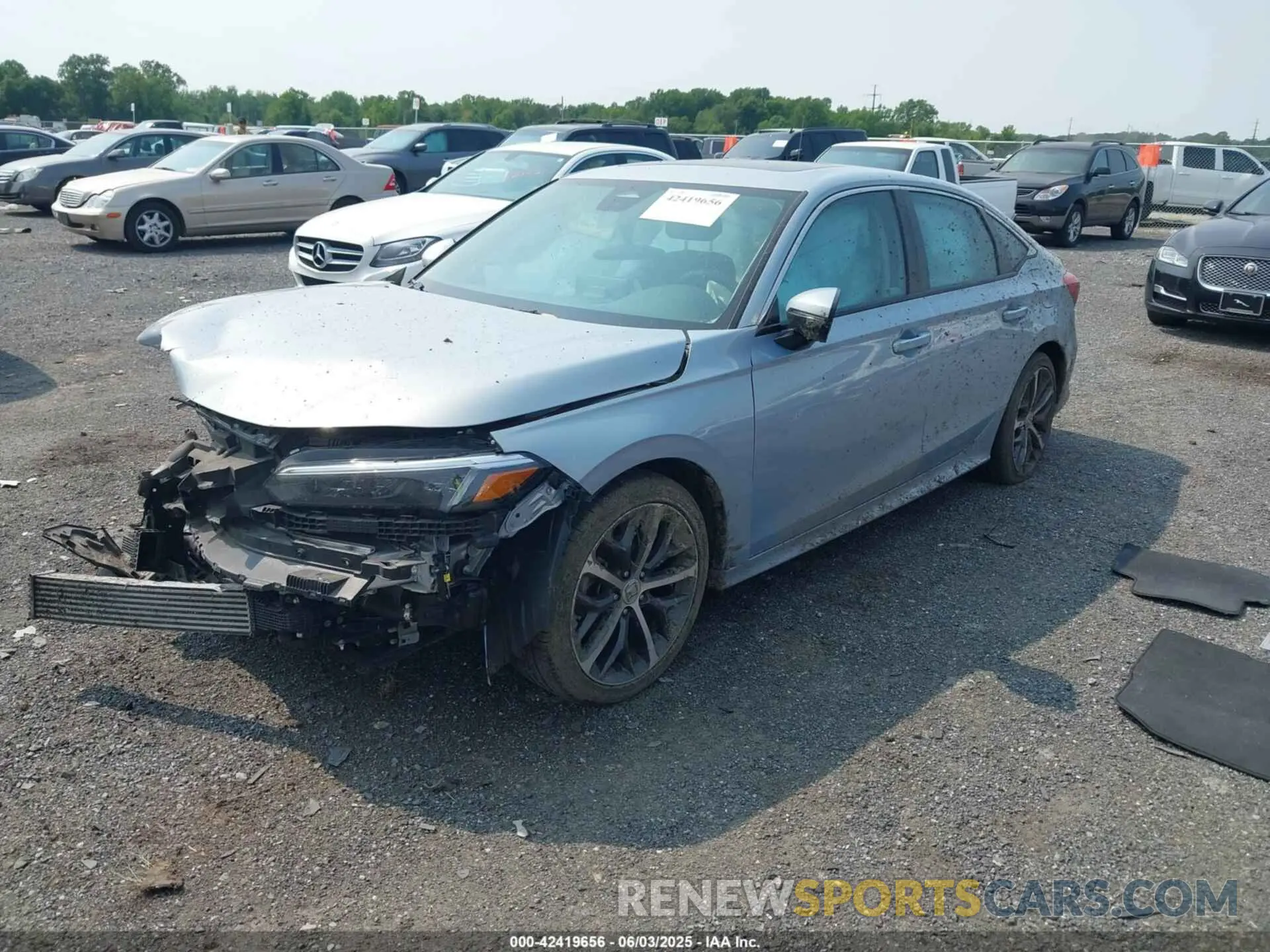 2 Photograph of a damaged car 2HGFE1F99NH306562 HONDA CIVIC 2022