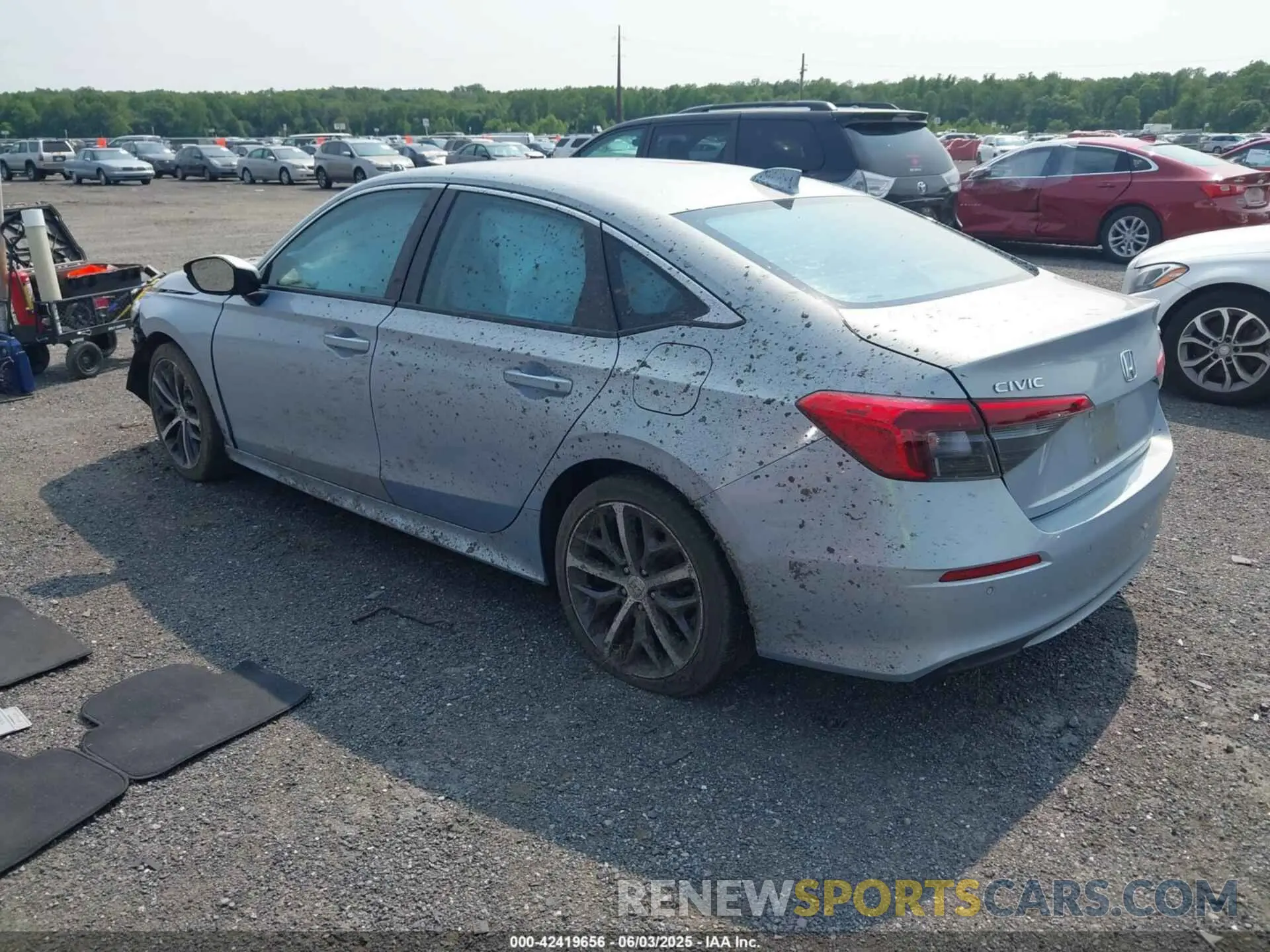 3 Photograph of a damaged car 2HGFE1F99NH306562 HONDA CIVIC 2022