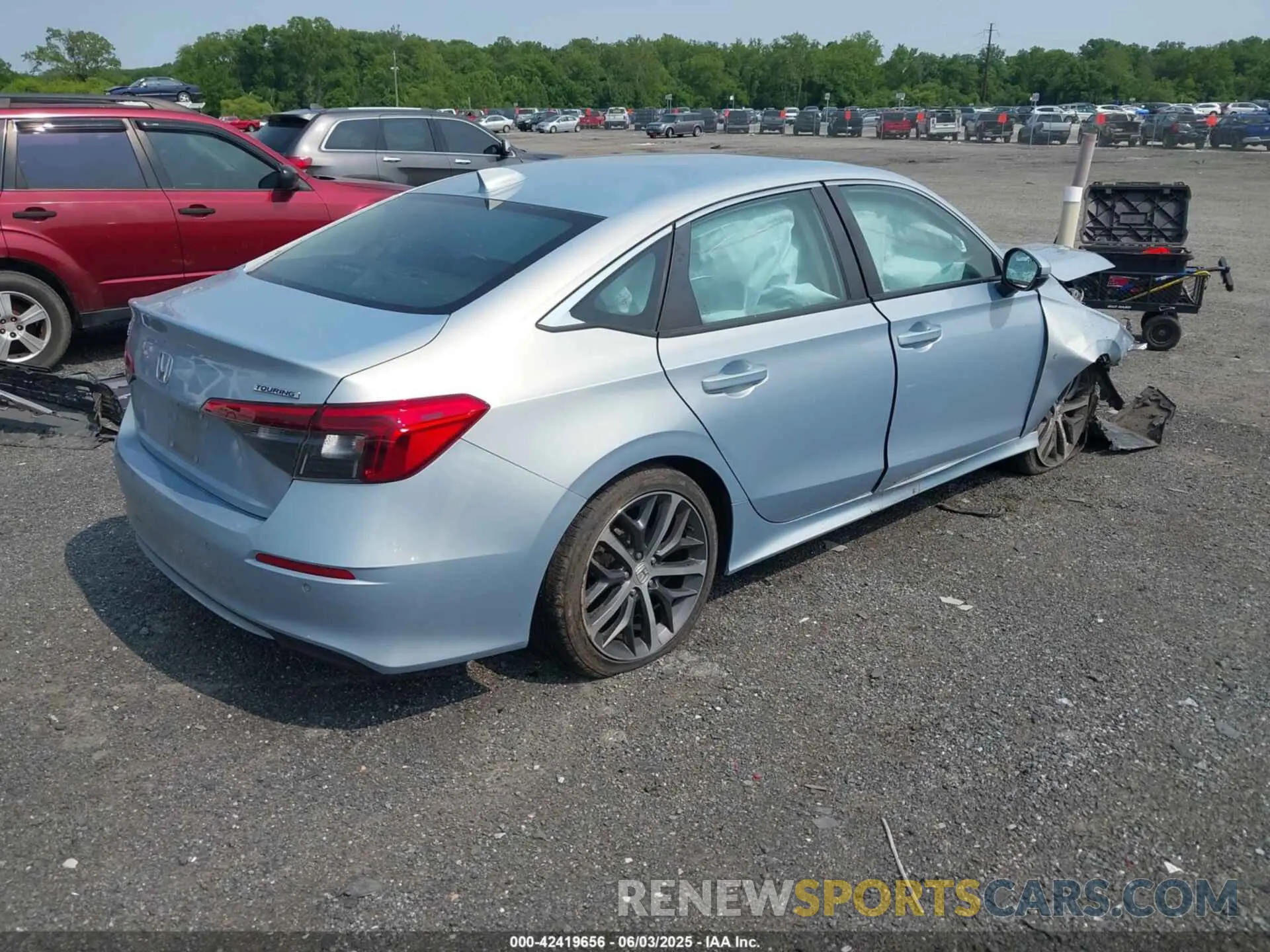 4 Photograph of a damaged car 2HGFE1F99NH306562 HONDA CIVIC 2022