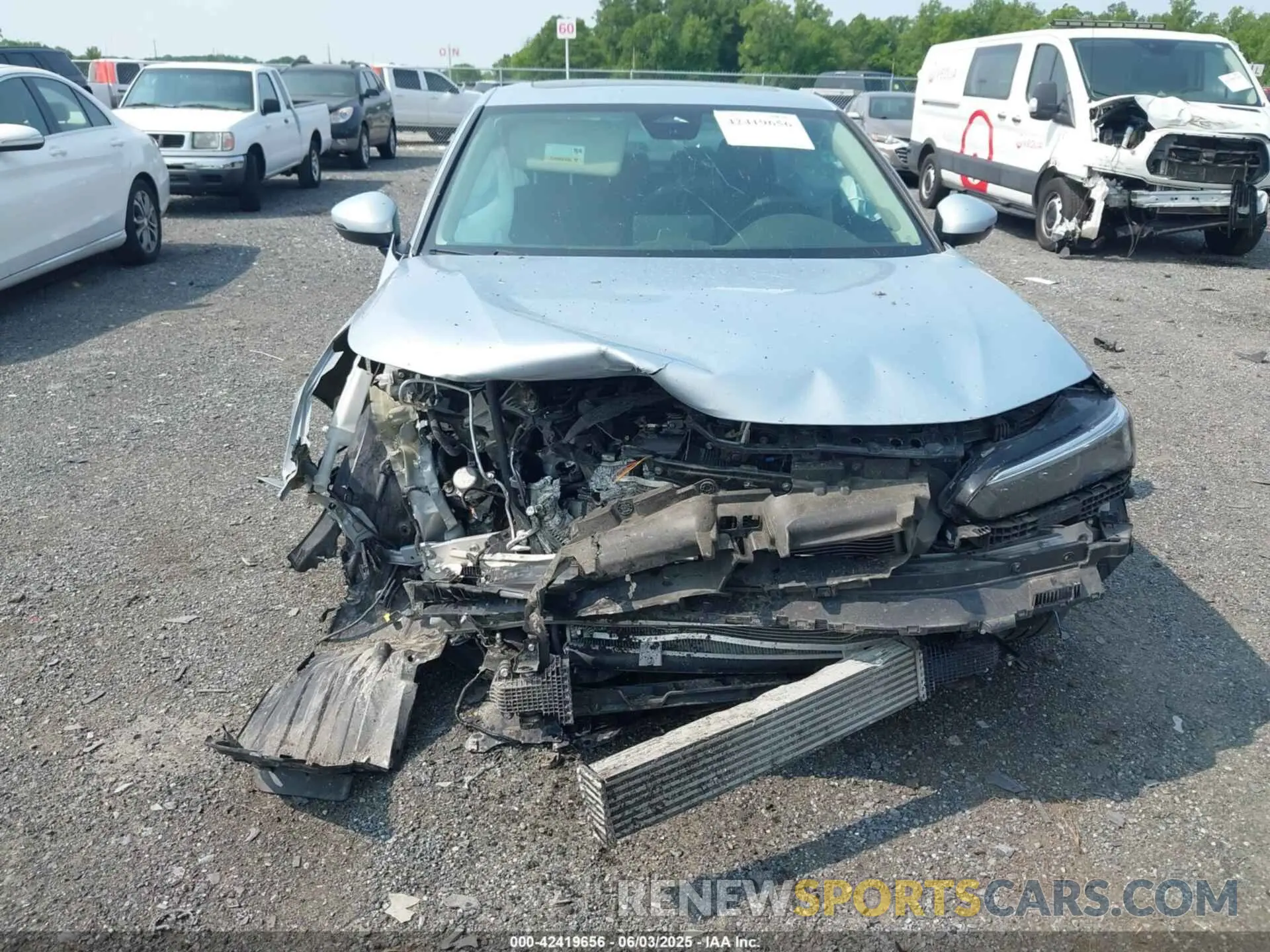 6 Photograph of a damaged car 2HGFE1F99NH306562 HONDA CIVIC 2022