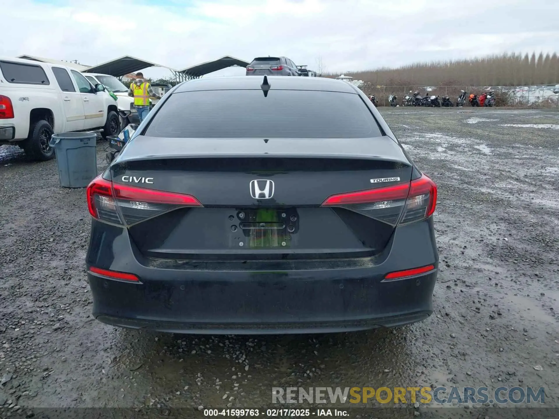 16 Photograph of a damaged car 2HGFE1F9XNH300236 HONDA CIVIC 2022