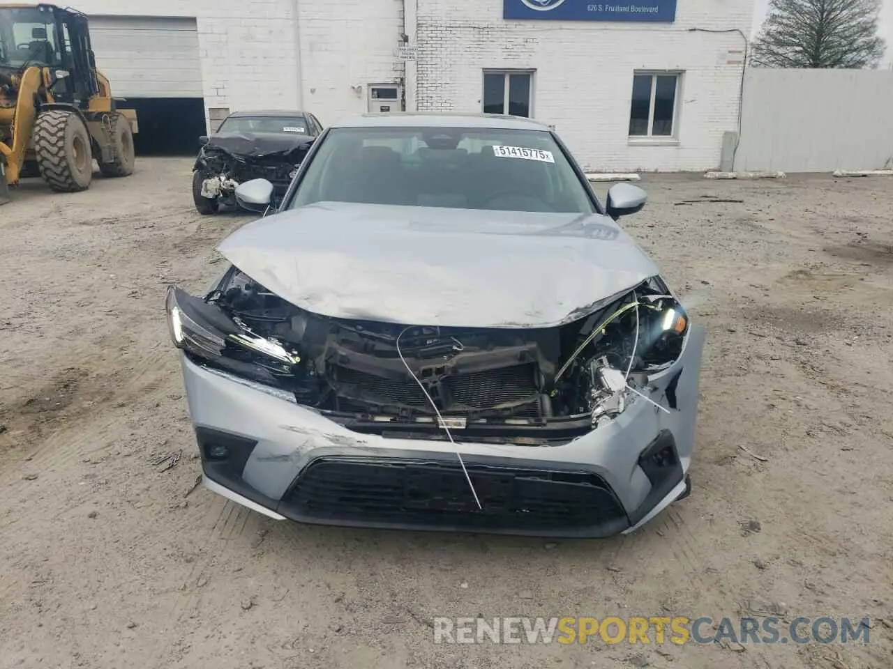 5 Photograph of a damaged car 2HGFE1F9XNH303203 HONDA CIVIC 2022