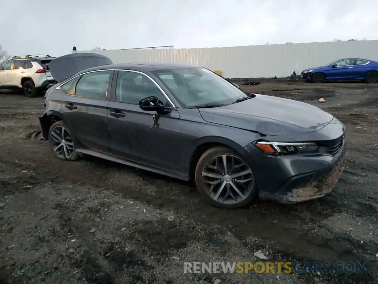 4 Photograph of a damaged car 2HGFE1F9XNH311432 HONDA CIVIC 2022
